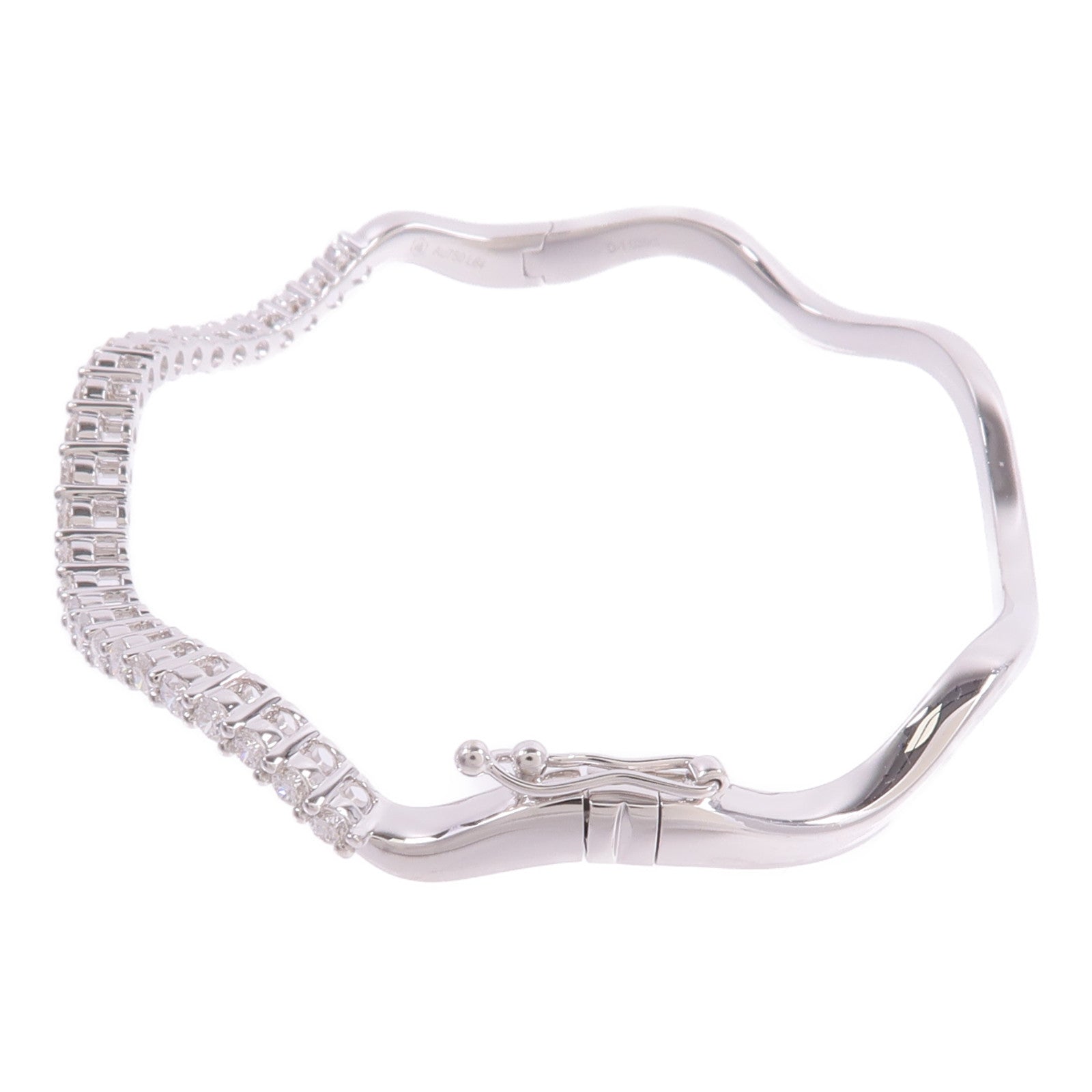 JEWELRY 18K白金Diamond Bracelet鑽石手鐲