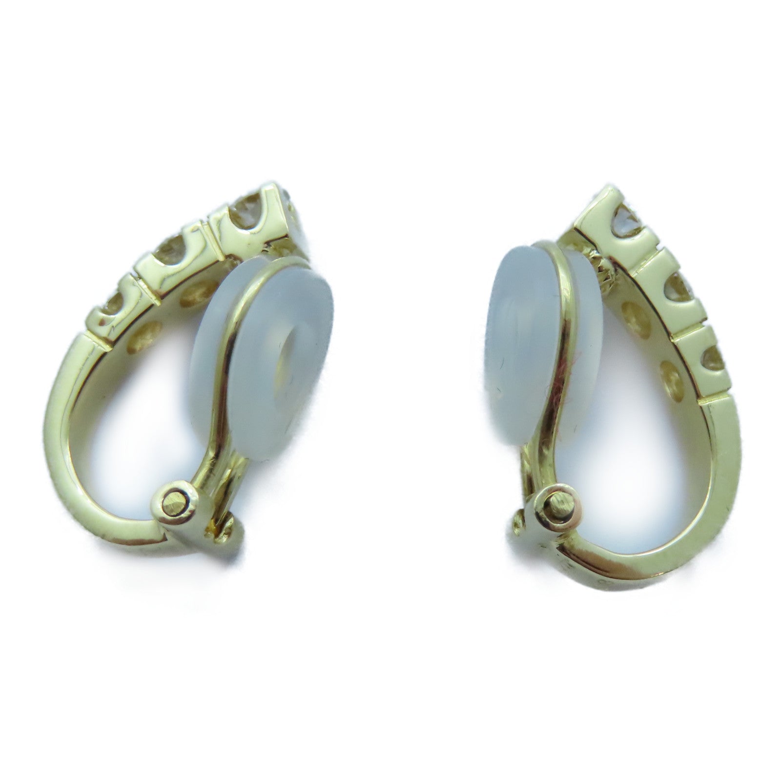 JEWELRY 【激減優惠】18K黃金Diamond Earrings 0.37ct/0.37ct鑽石耳環