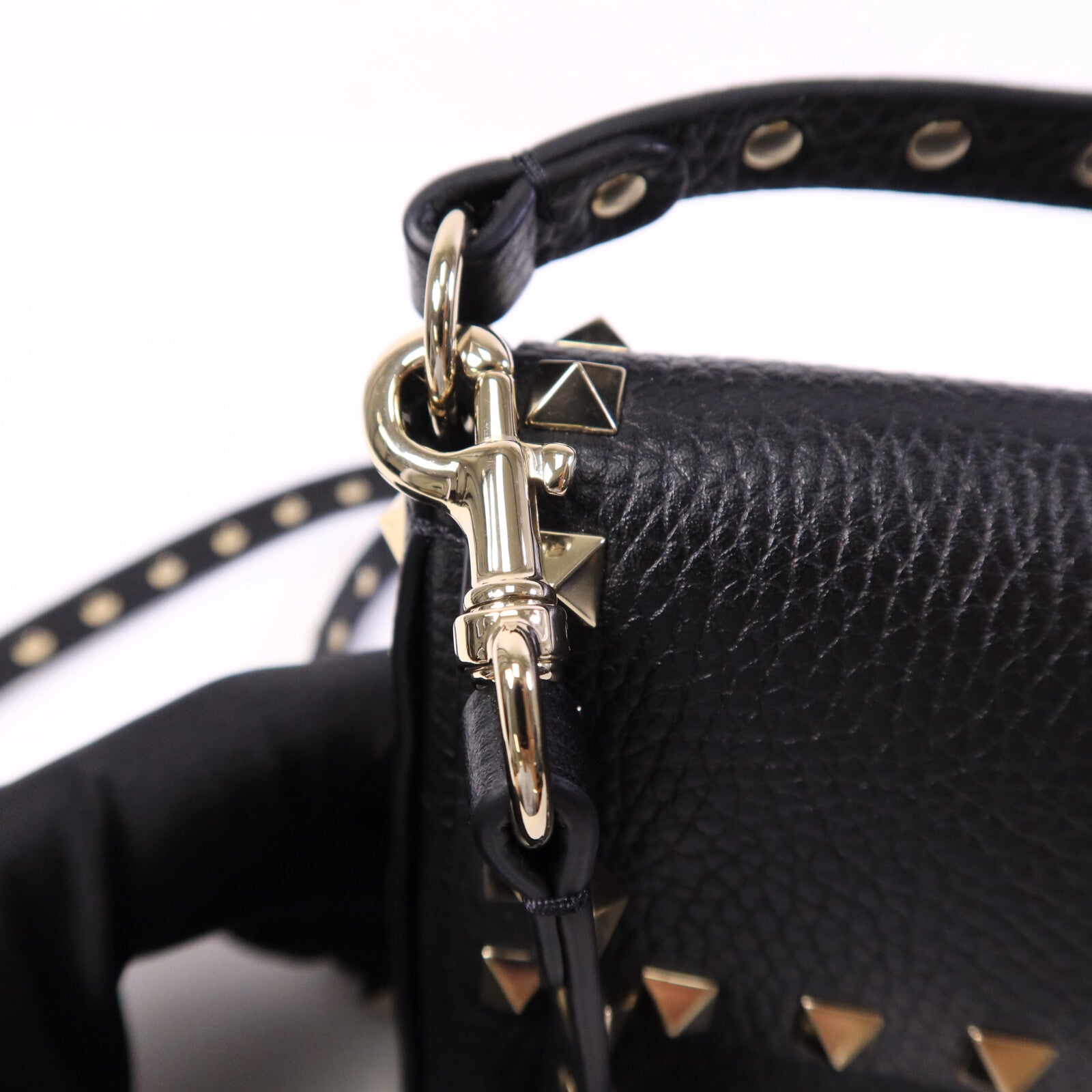 Valentino 牛皮皮革Rockstud Mini Bag手挽肩背兩用袋