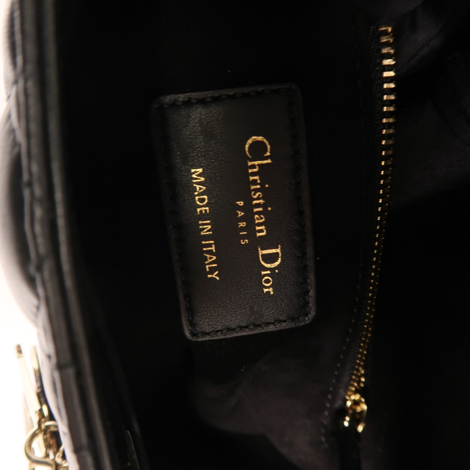 Dior 羊皮皮革Lady Dior My ABCDior金扣手挽肩背兩用袋