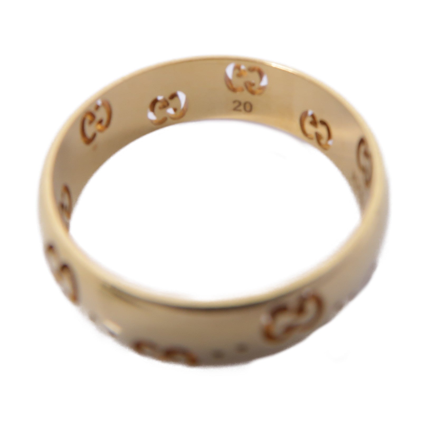 GUCCI 18K黄金Ring戒指US#9