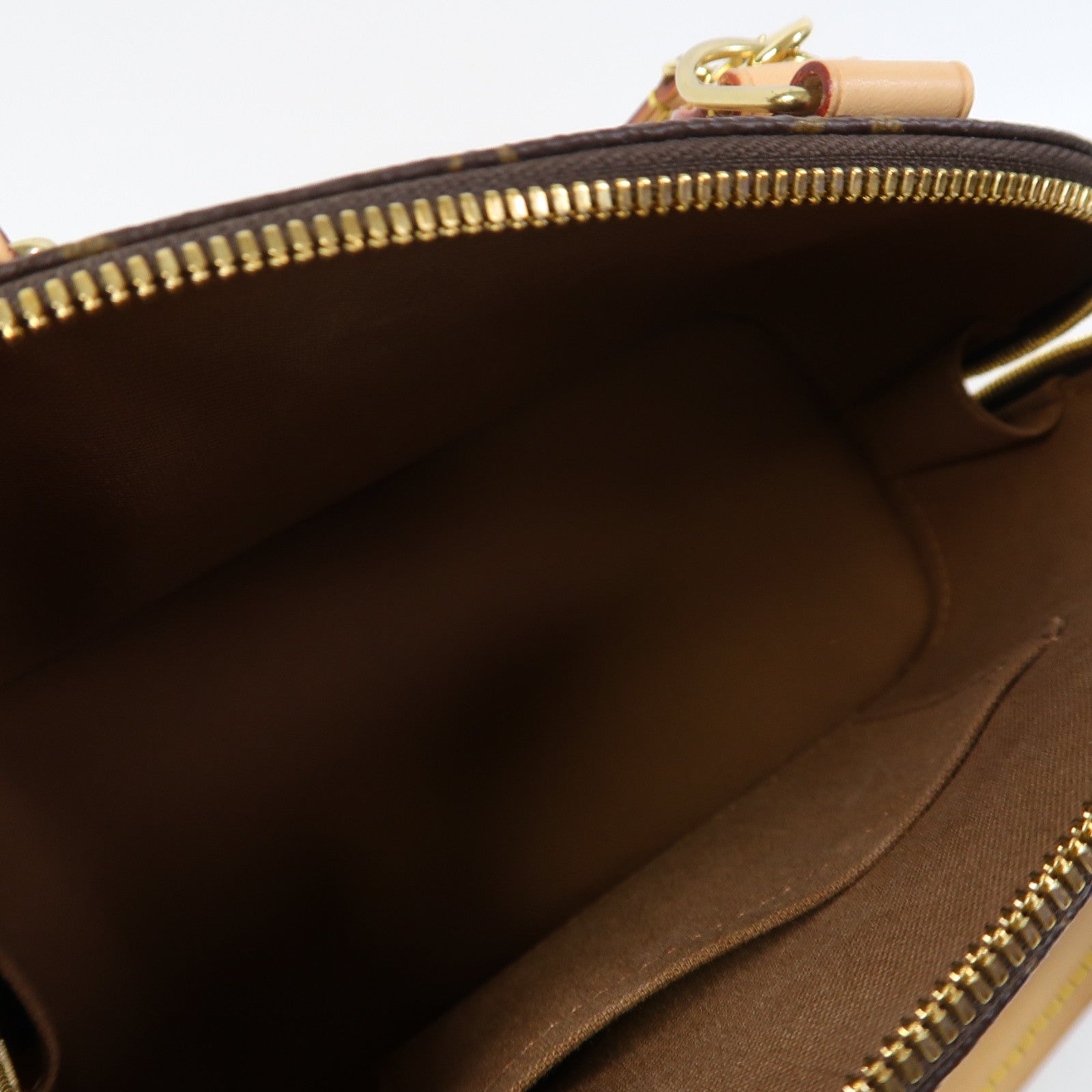 LOUIS VUITTON Monogram Alma BB金扣手挽肩背兩用袋啡色
