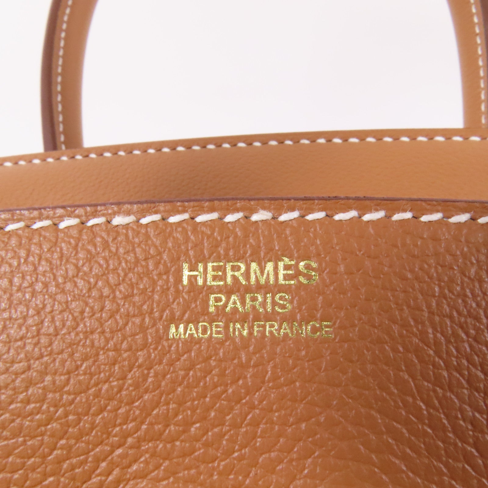HERMES Evercolor皮革Shoulder Birkin Light 29金扣手挽袋Gold