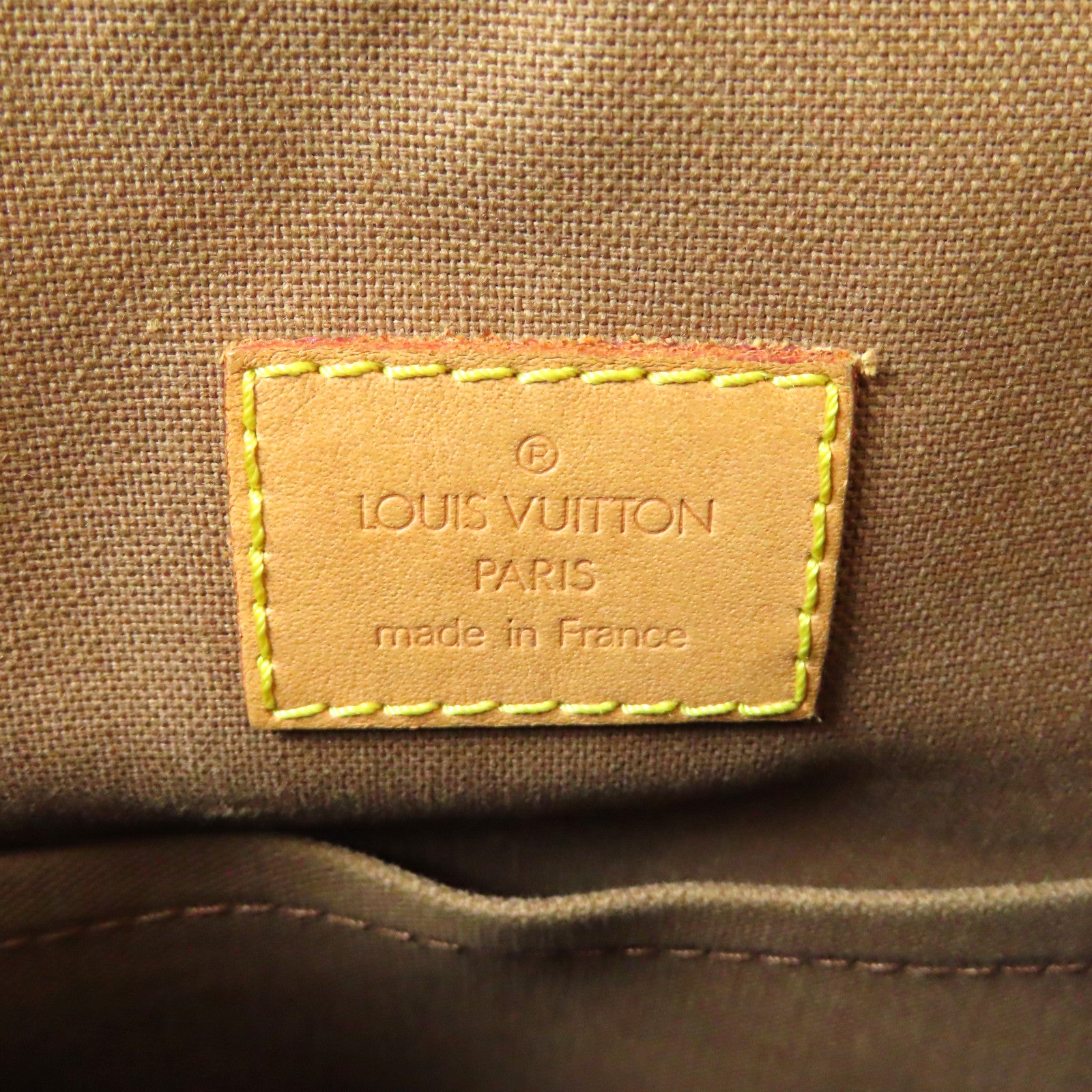 LOUIS VUITTON 【激減優惠】Monogram Batignolles金扣手挽袋啡色