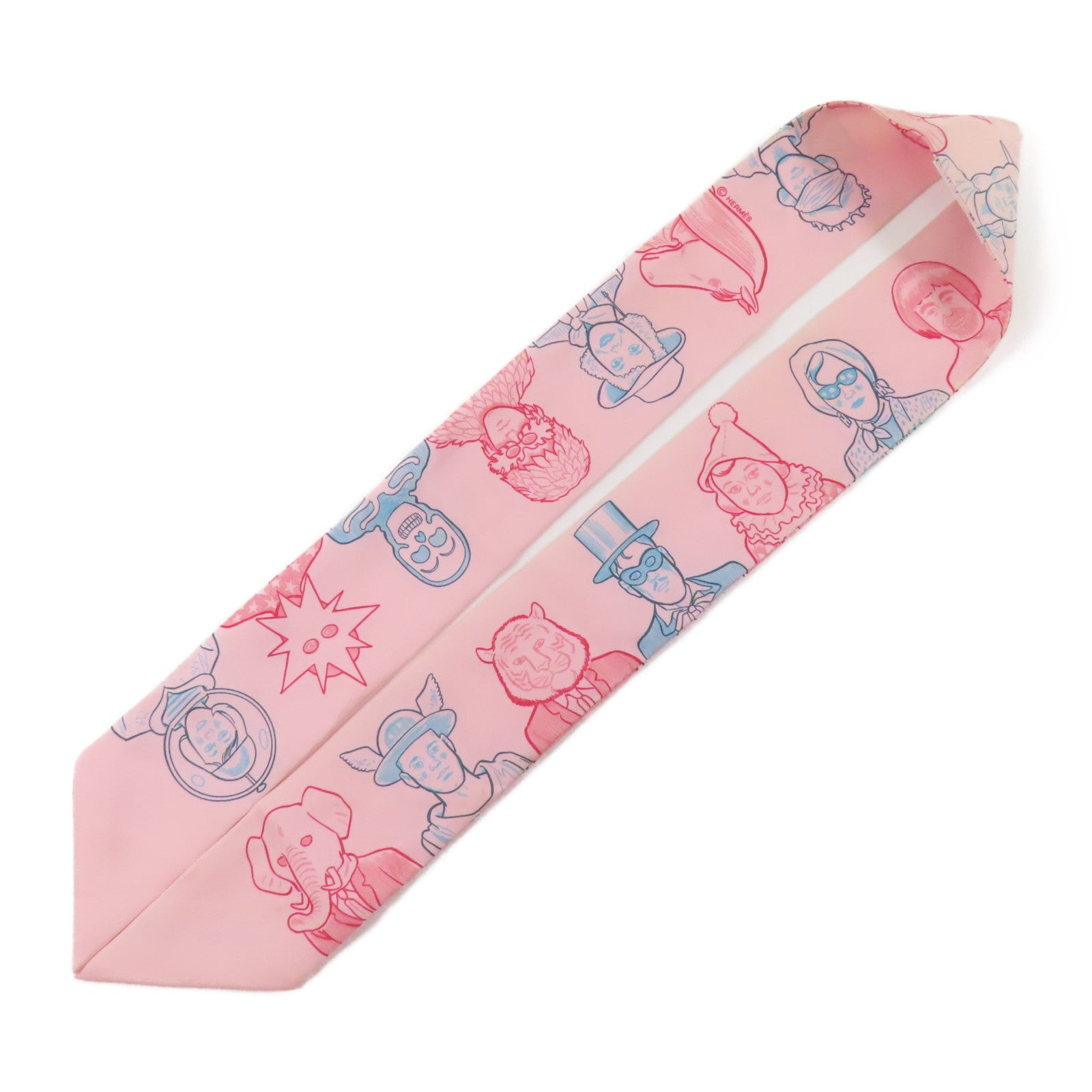 HERMES Twilly Scarf Scarves Silk