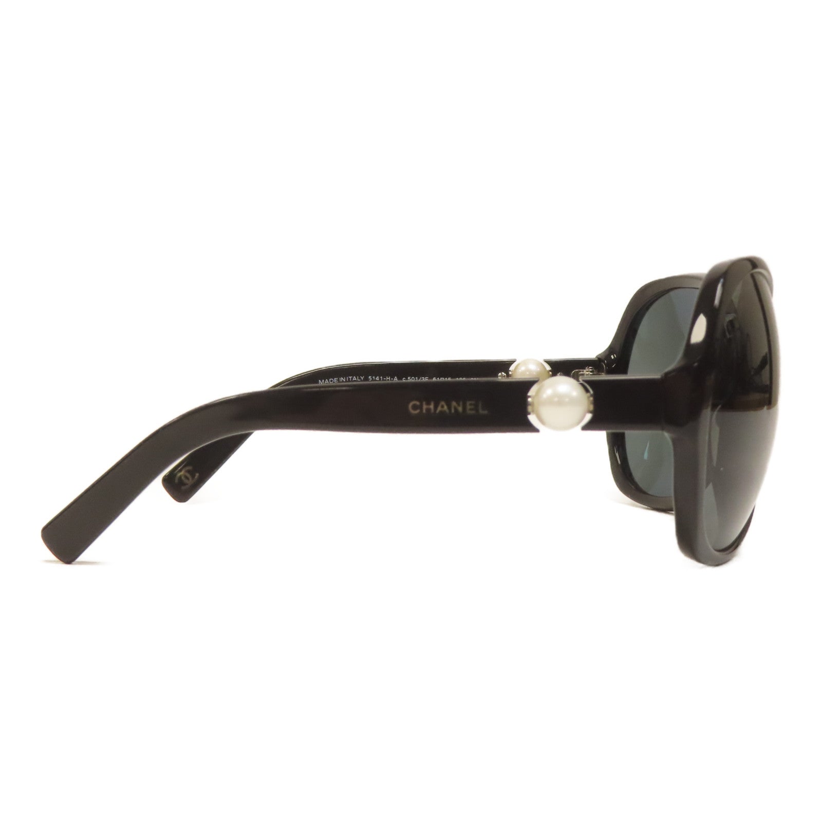 CHANEL PVC Sunglasses太陽眼鏡黒色
