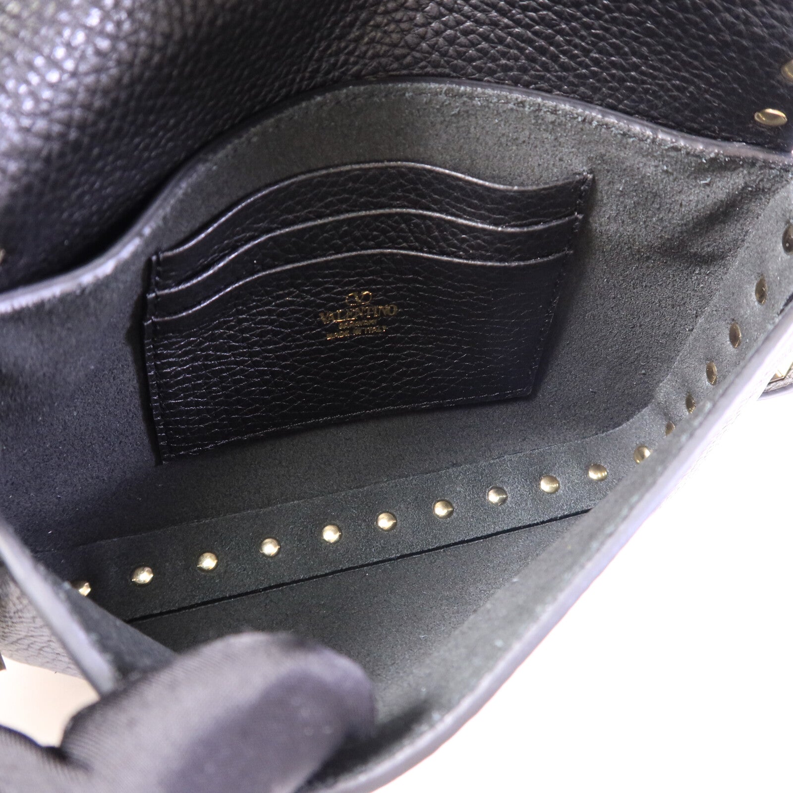 Valentino 牛皮皮革Rockstud Mini Bag手挽肩背兩用袋