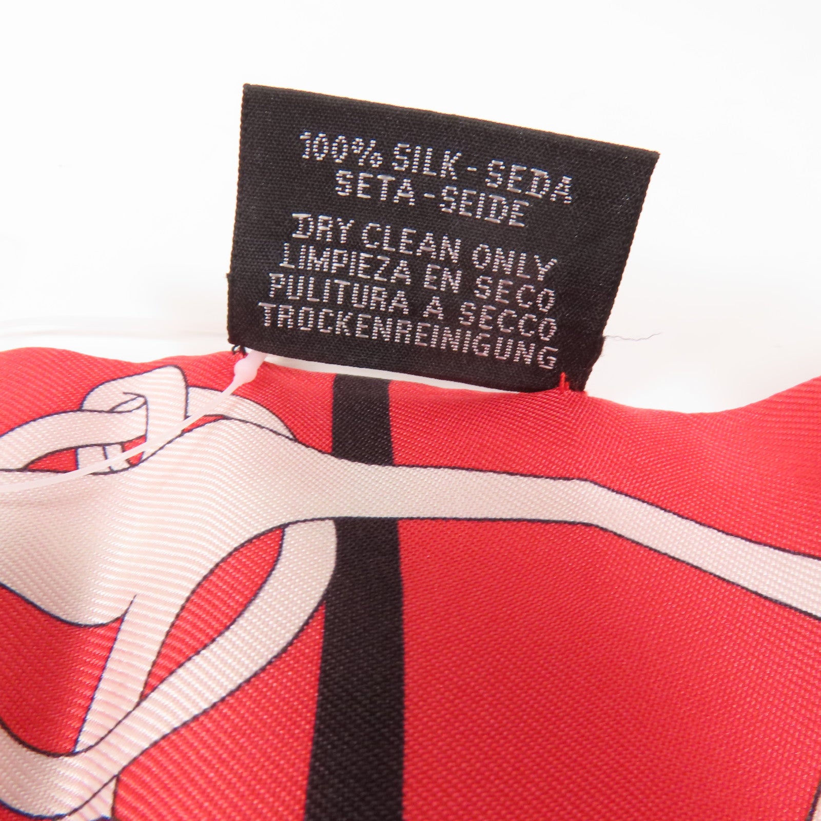 HERMES 絲質Twilly絲巾