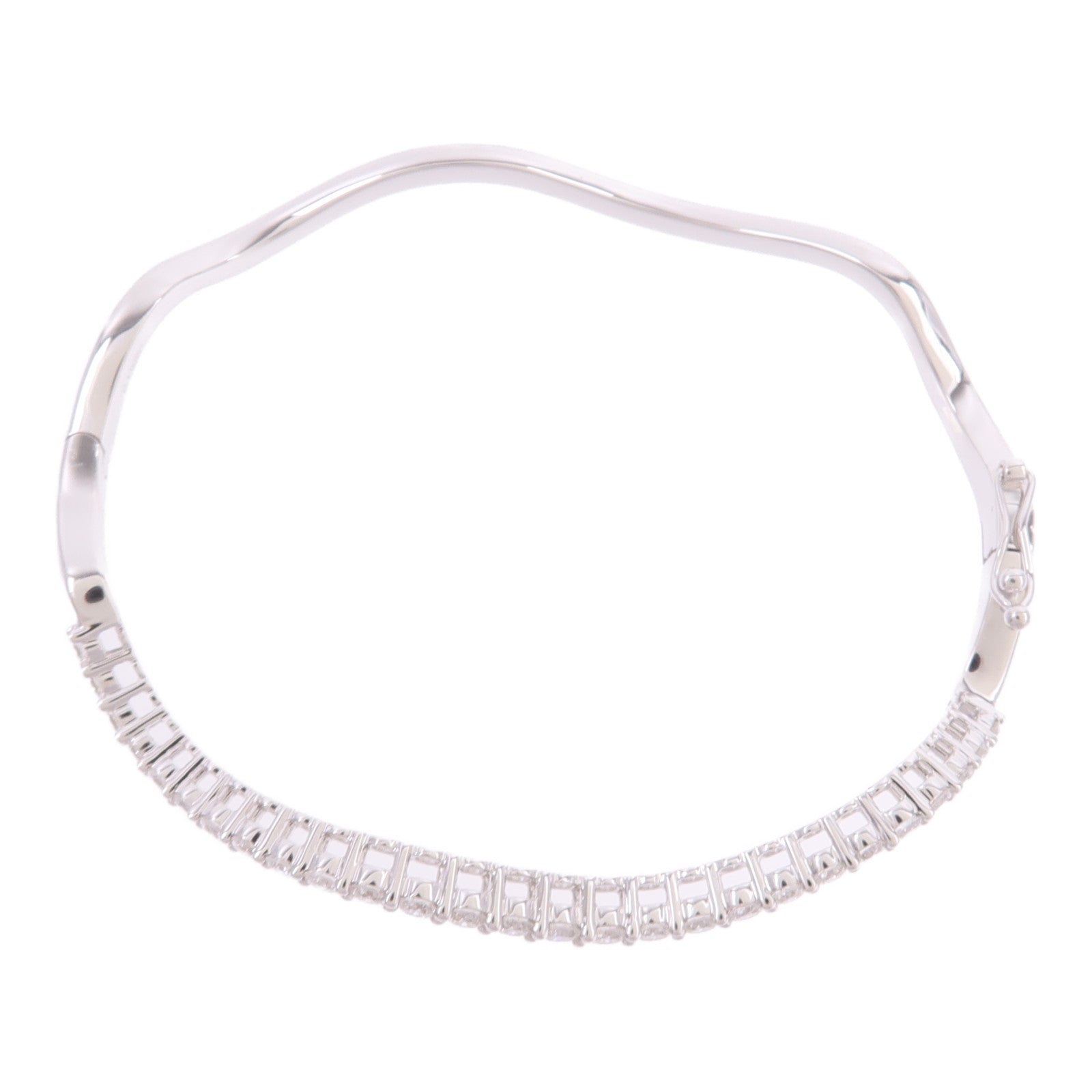 JEWELRY 18K白金Diamond Bracelet鑽石手鐲
