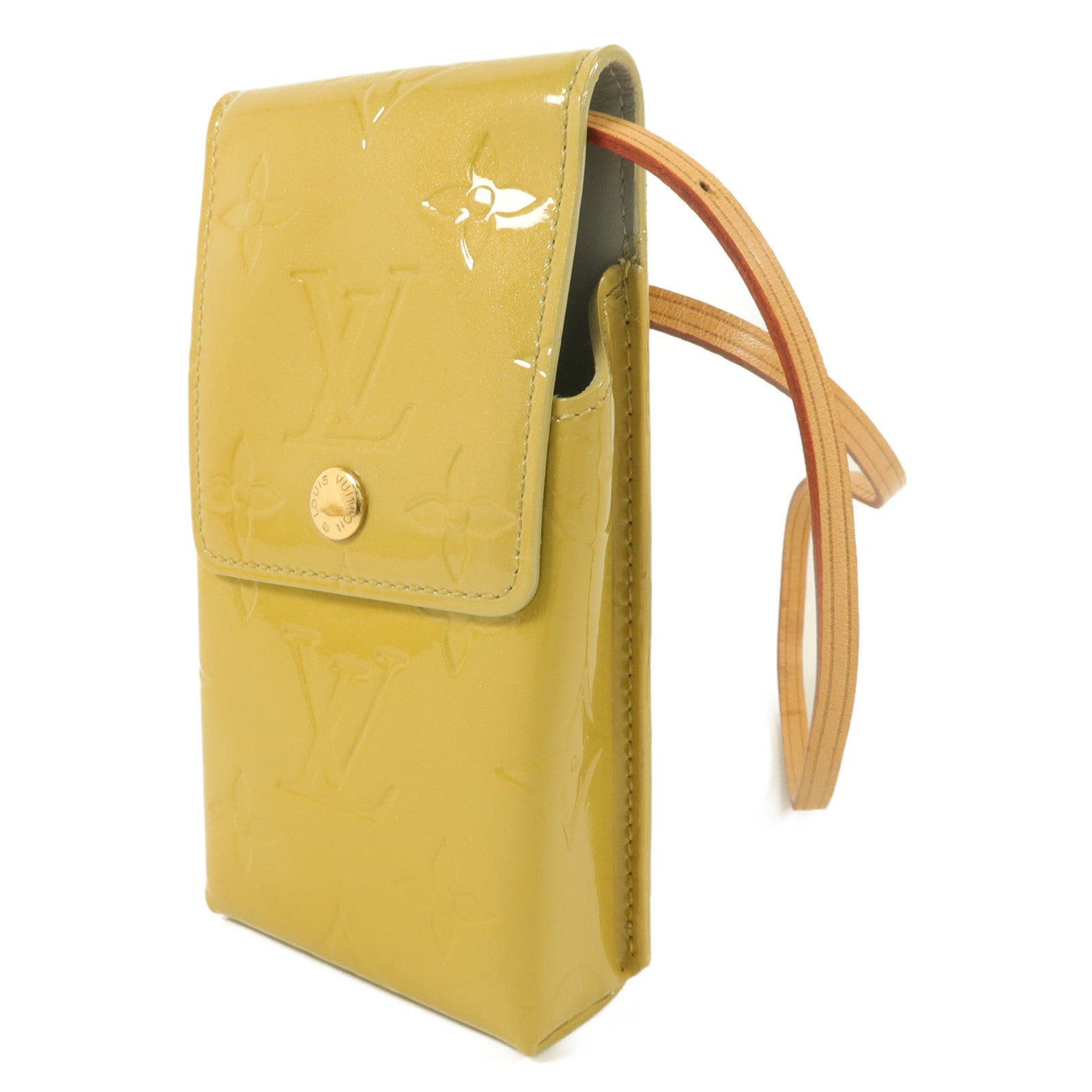 LOUIS VUITTON Monogram Vernis Cigarette Case煙盒肩背袋
