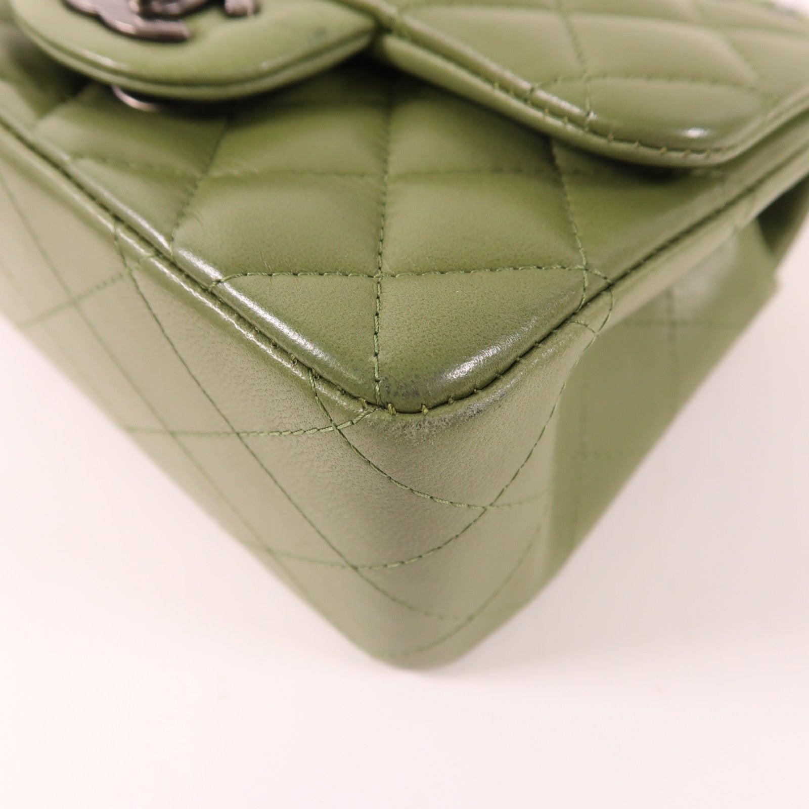 CHANEL【激減優惠】 牛皮皮革Mini Classic 17鏈帶肩背袋