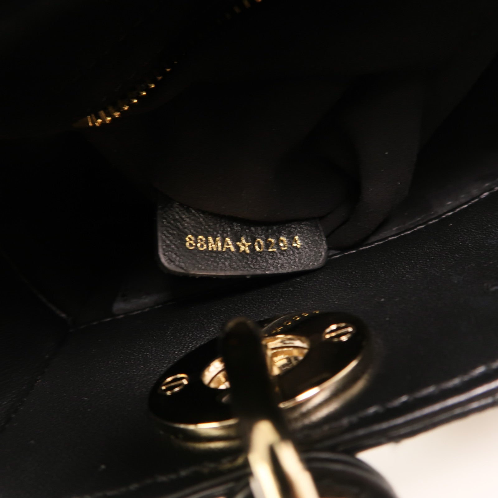 Dior 羊皮皮革Lady Dior My ABCDior金扣手挽肩背兩用袋