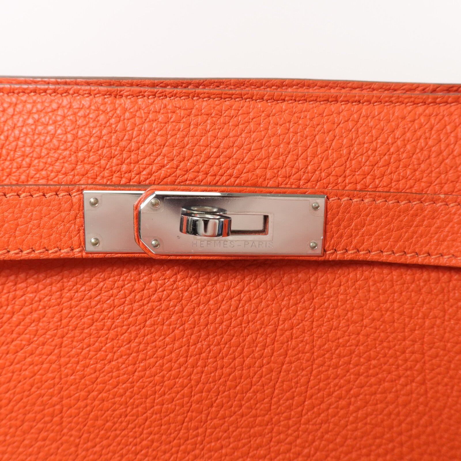 HERMES Togo皮革So Kelly肩背袋Capucine