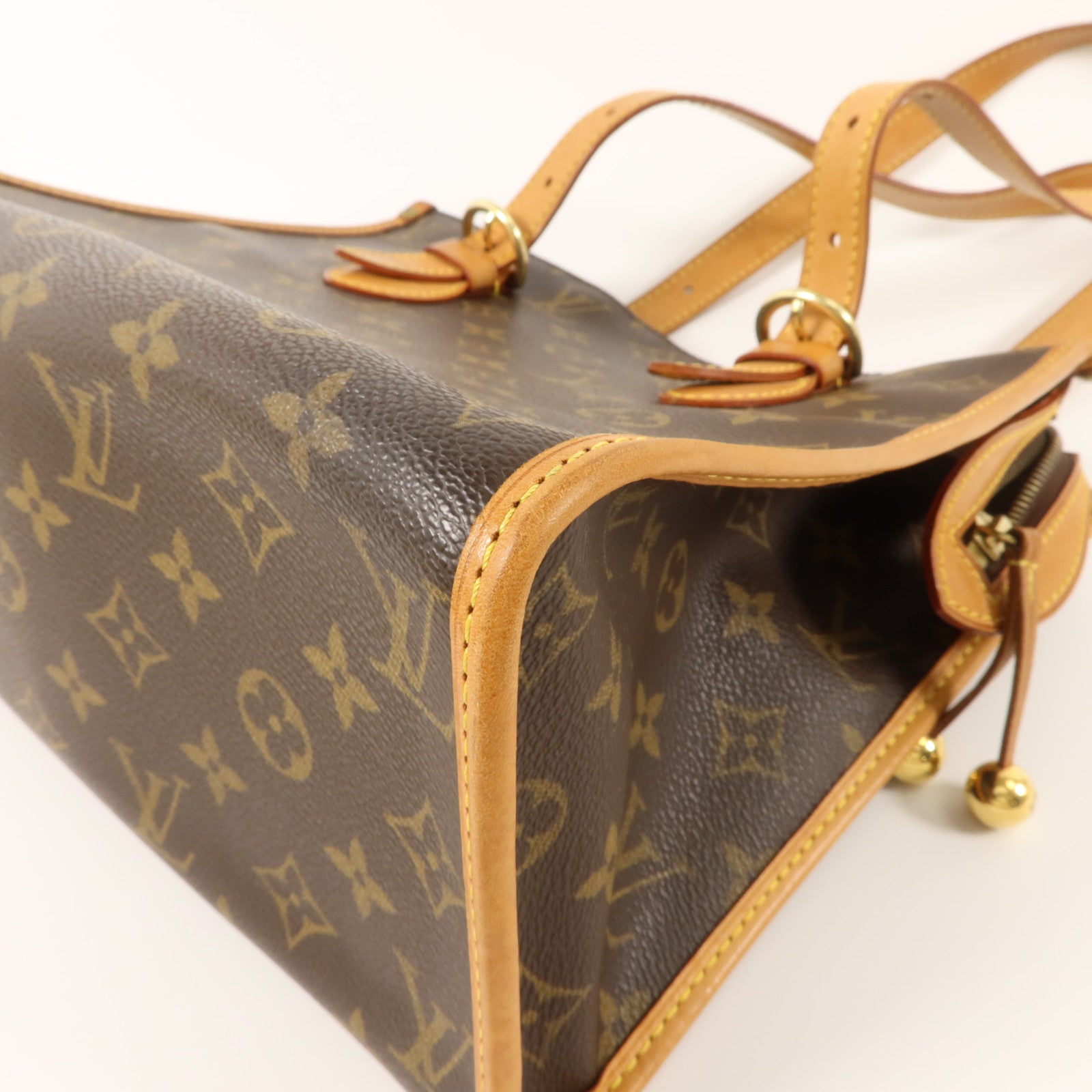 LOUIS VUITTON Monogram Popincourt Haut金扣肩背袋
