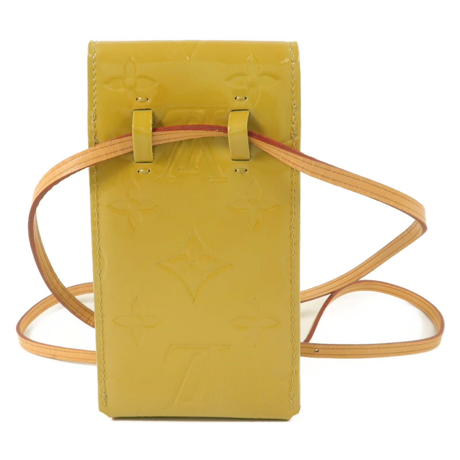 LOUIS VUITTON Monogram Vernis Cigarette Case煙盒肩背袋