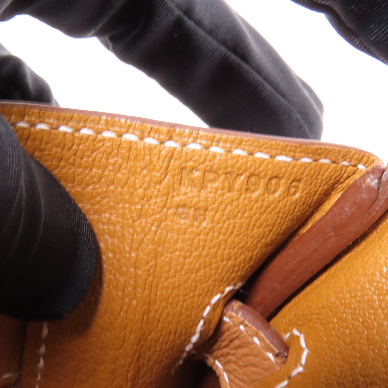 HERMES Evercolor皮革Shoulder Birkin Light 29金扣手挽袋Gold