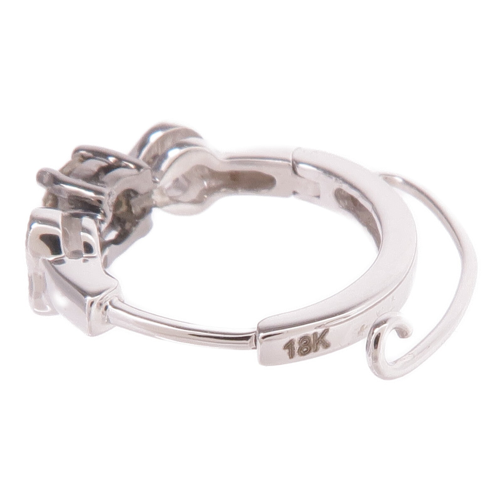 JEWELRY 18K白金Diamond Earrings鑽石耳環