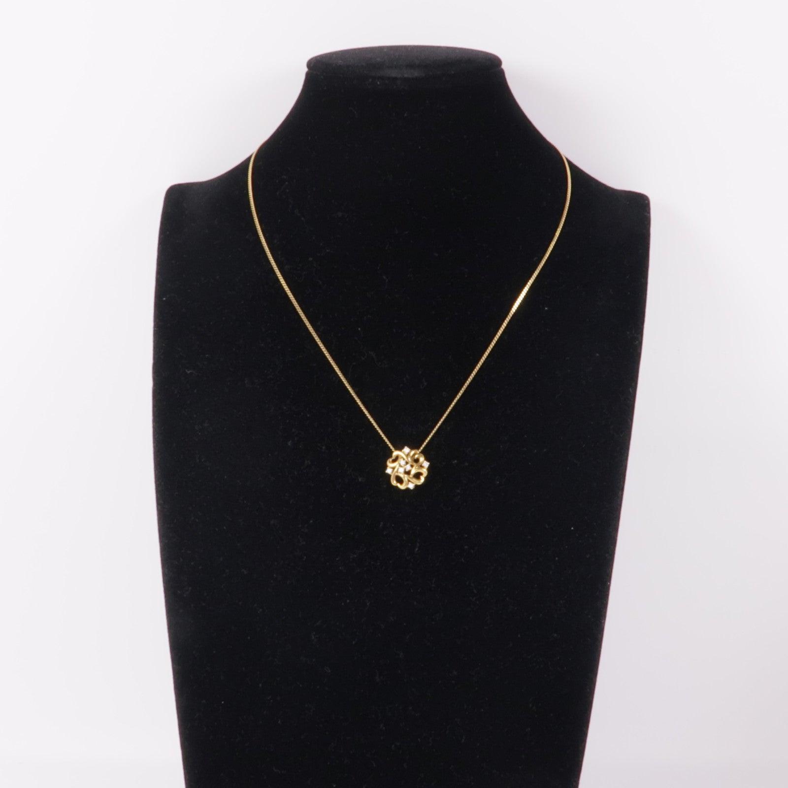 JEWELRY 【激減優惠】18K黃金Diamond Necklace鑽石項鍊