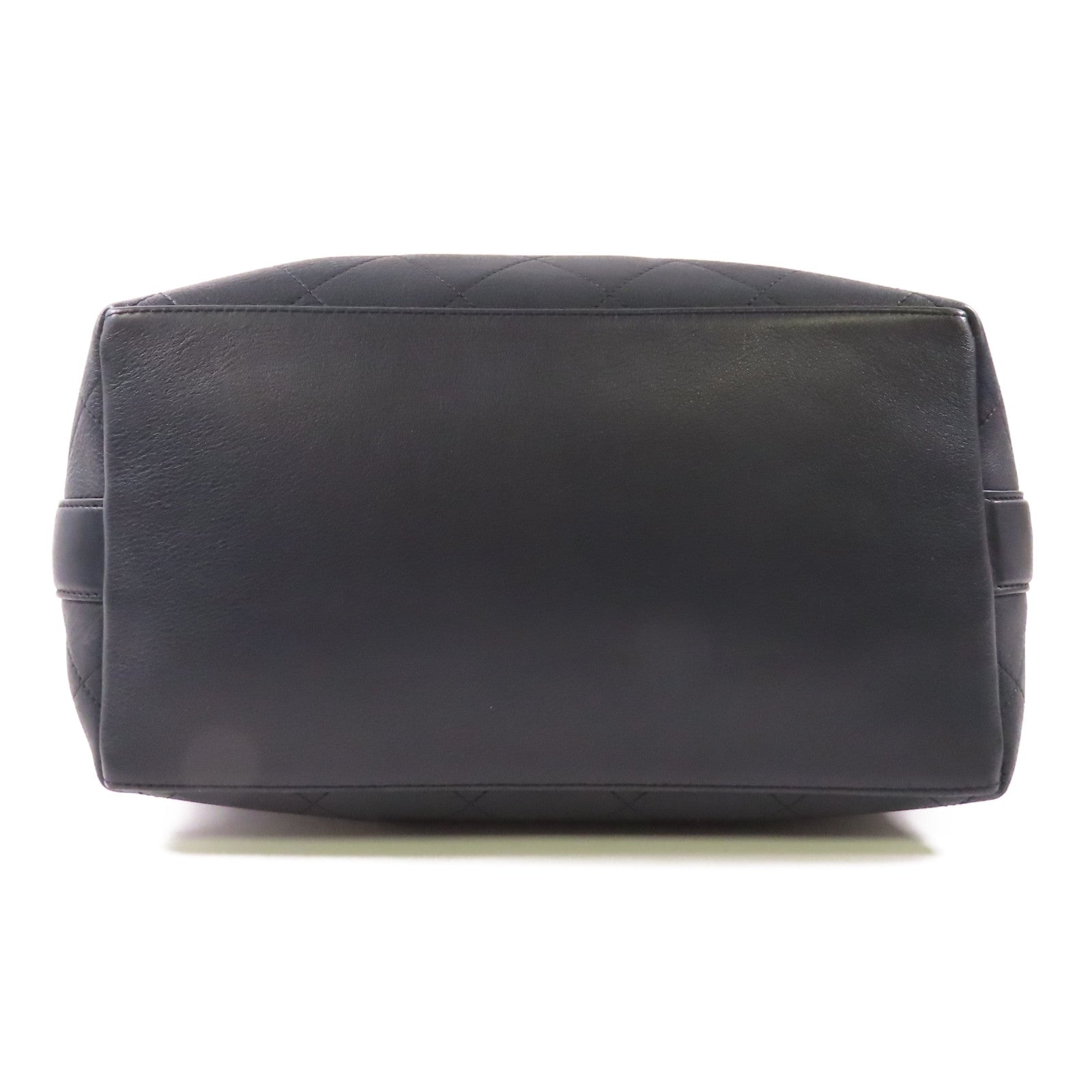 CHANEL 牛皮皮革2 Way Bag金扣鏈帶手挽肩背兩用袋