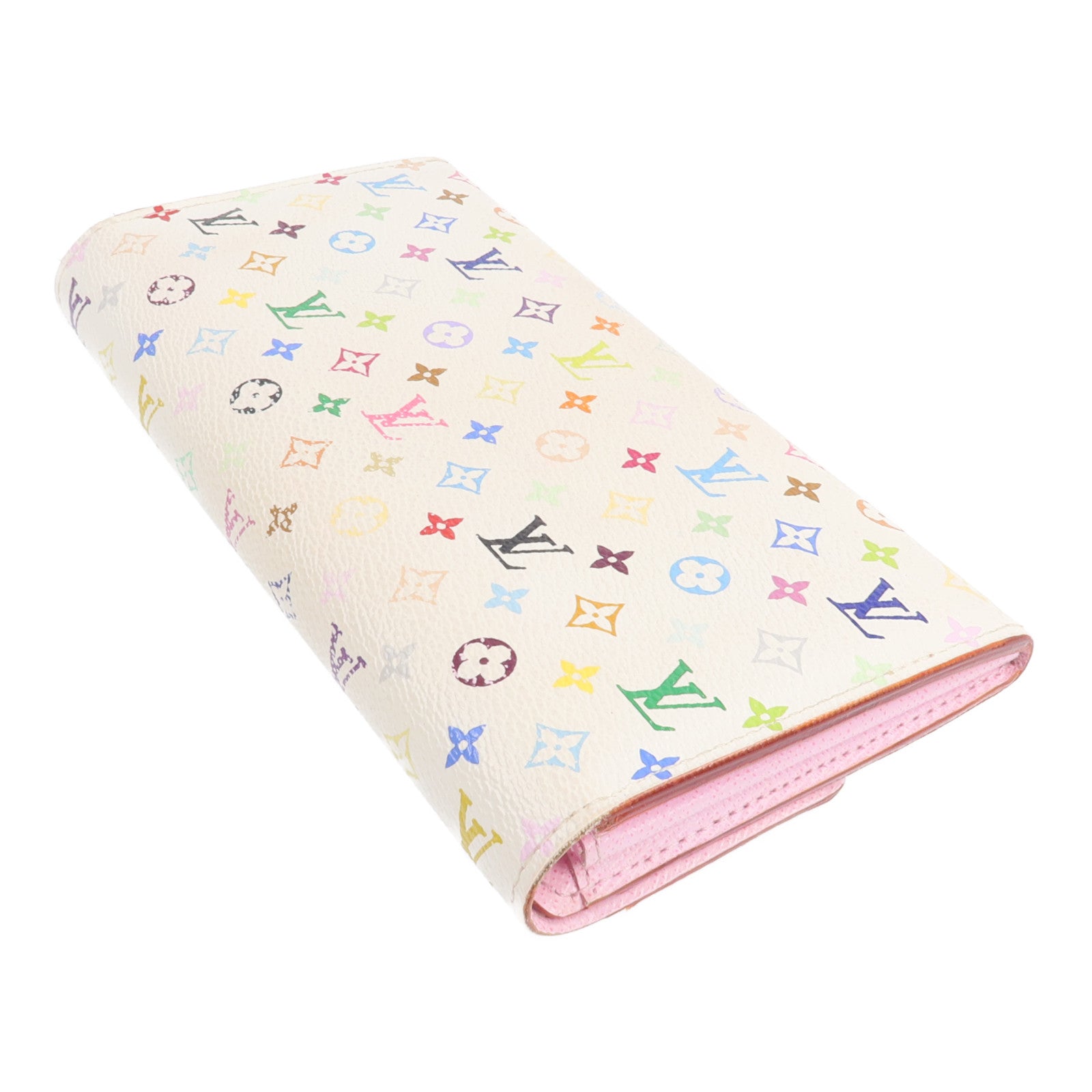 LOUIS VUITTON Monogram Multicolor Sarah Long Wallet金扣長錢包