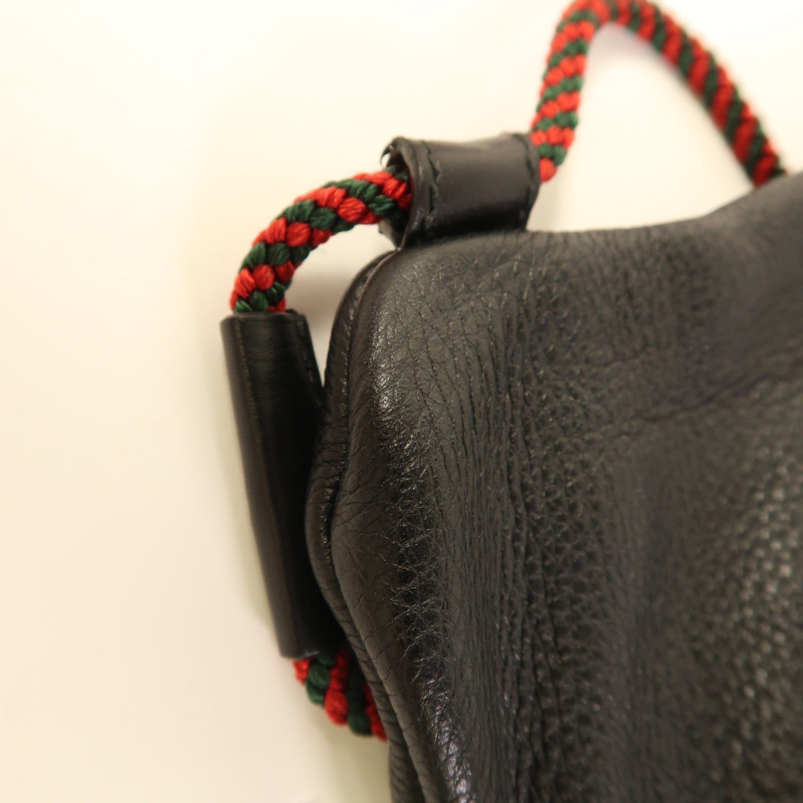 GUCCI 皮革Drawstring Backpack背包