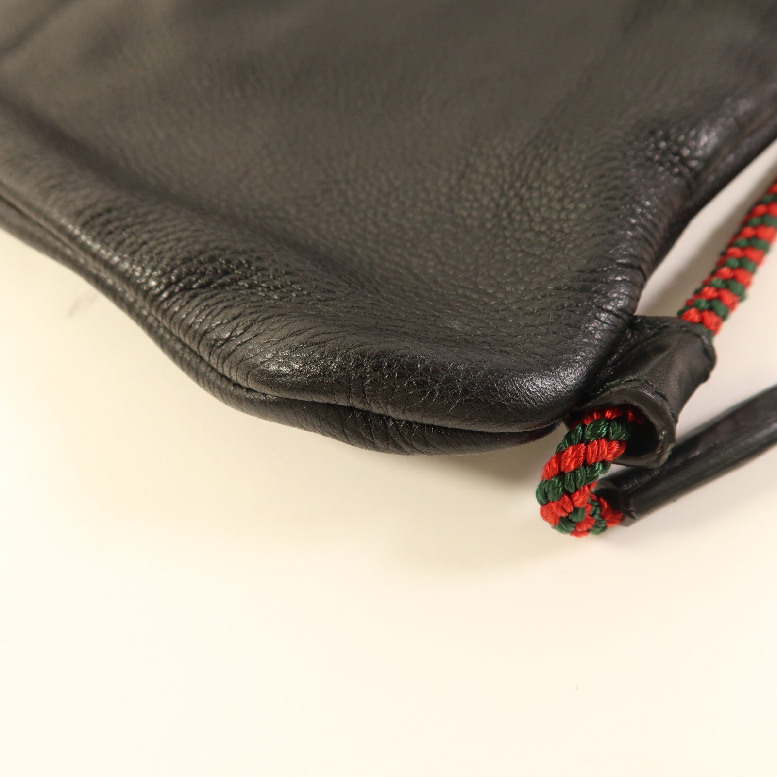 GUCCI 皮革Drawstring Backpack背包