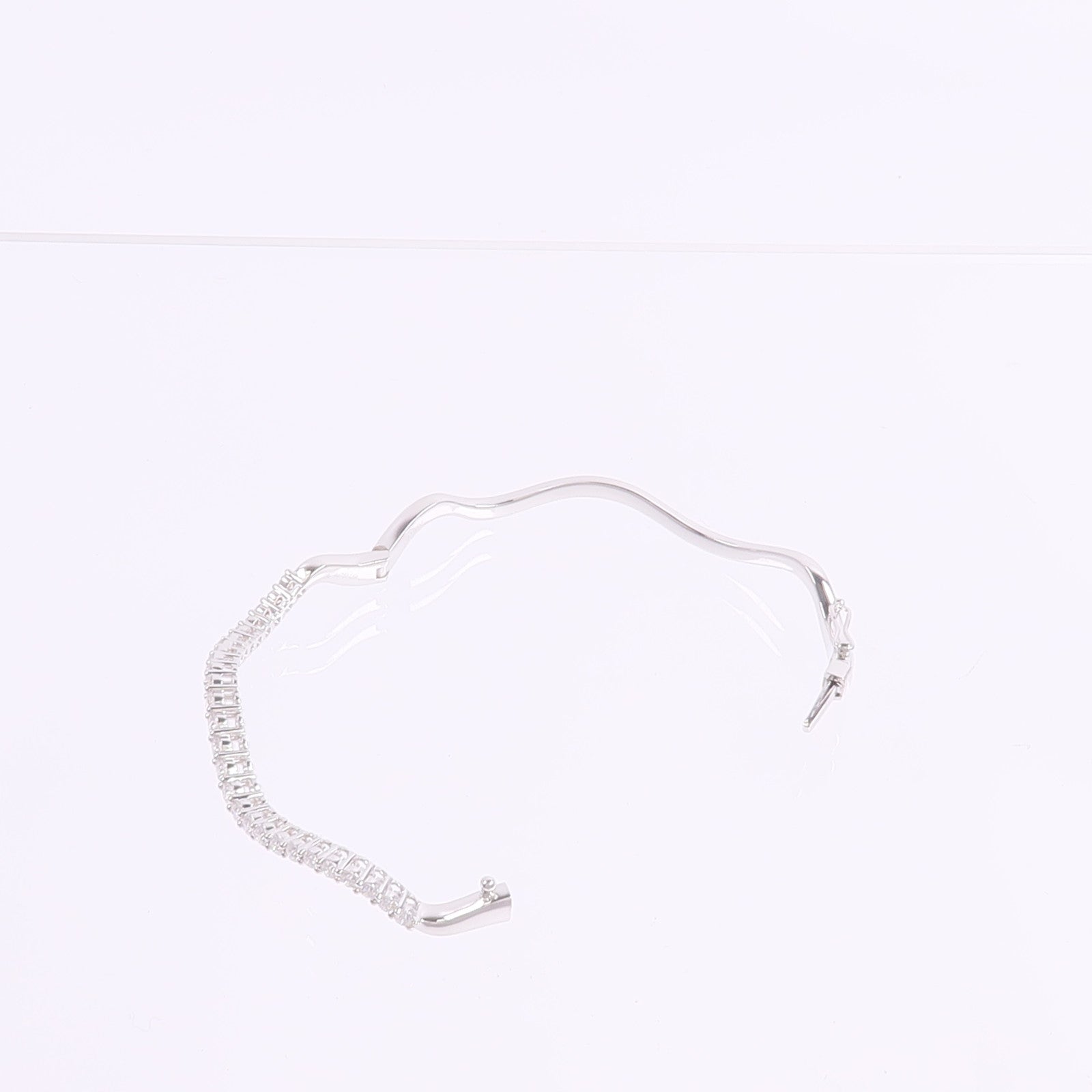 JEWELRY 18K白金Diamond Bracelet鑽石手鐲