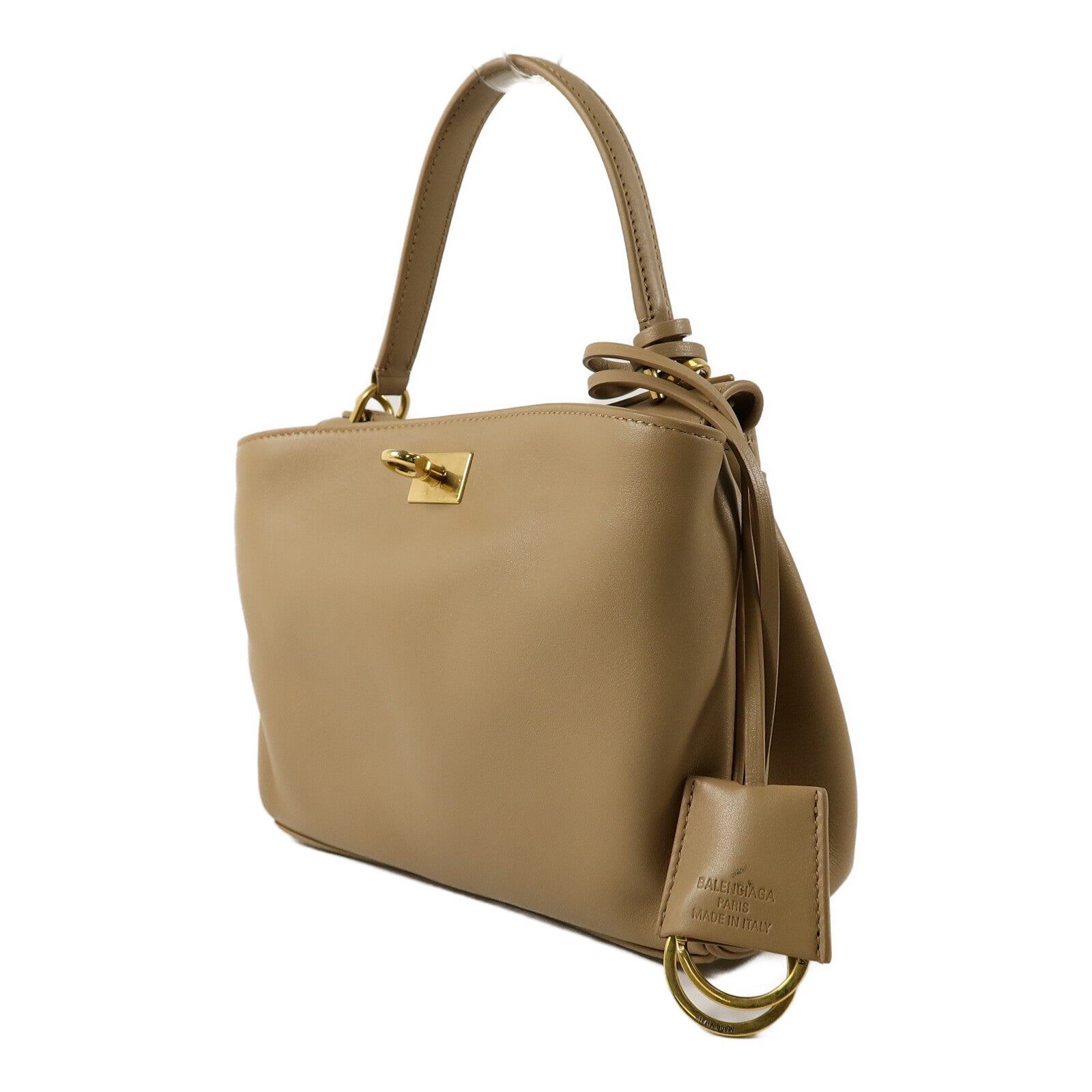 BALENCIAGA 牛皮皮革Rodeo Mini手挽肩背兩用袋