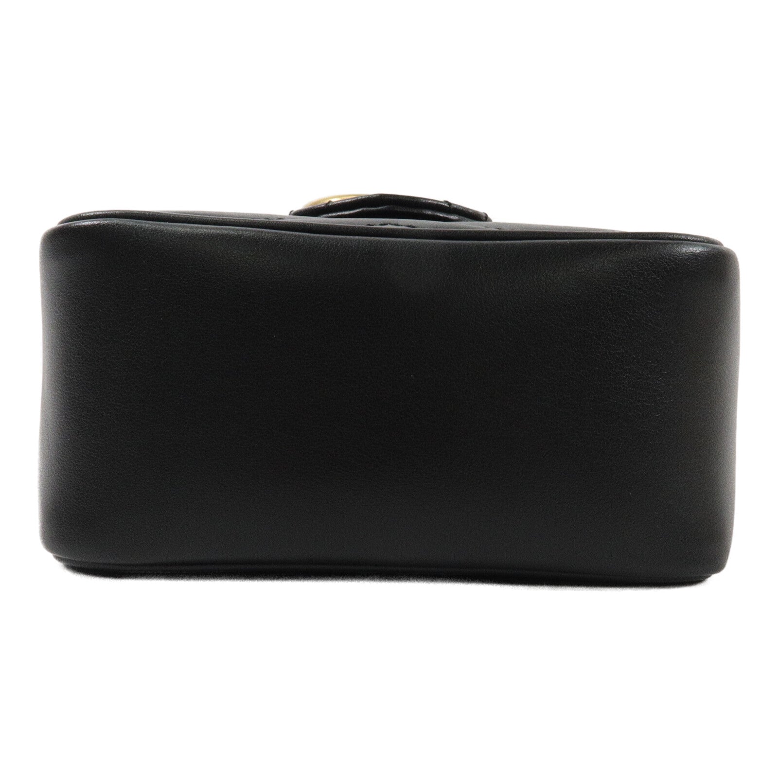 GUCCI 牛皮皮革GG Marmont Mini Bucket鏈帶肩背袋