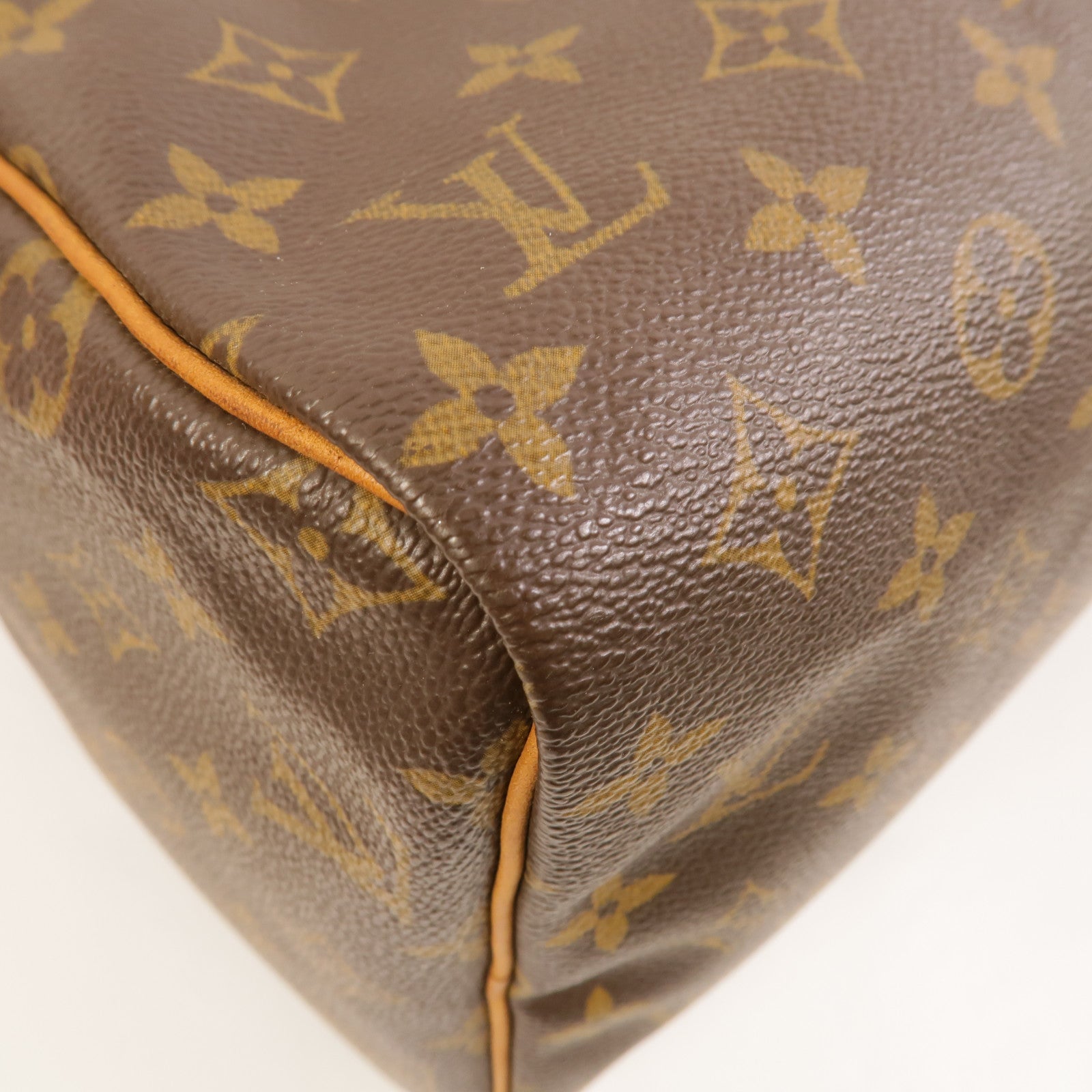 LOUIS VUITTON Monogram Speedy 30金扣手挽袋
