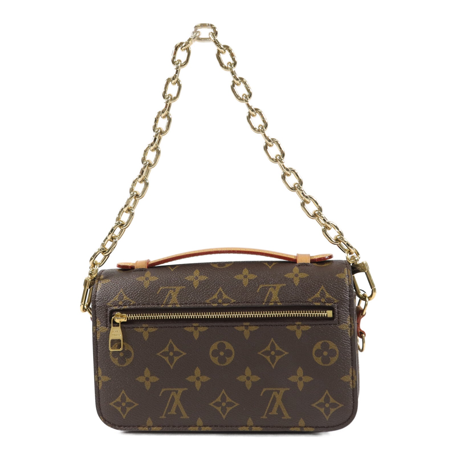 LOUIS VUITTON Monogram Pochette Metis East West手挽肩背兩用袋