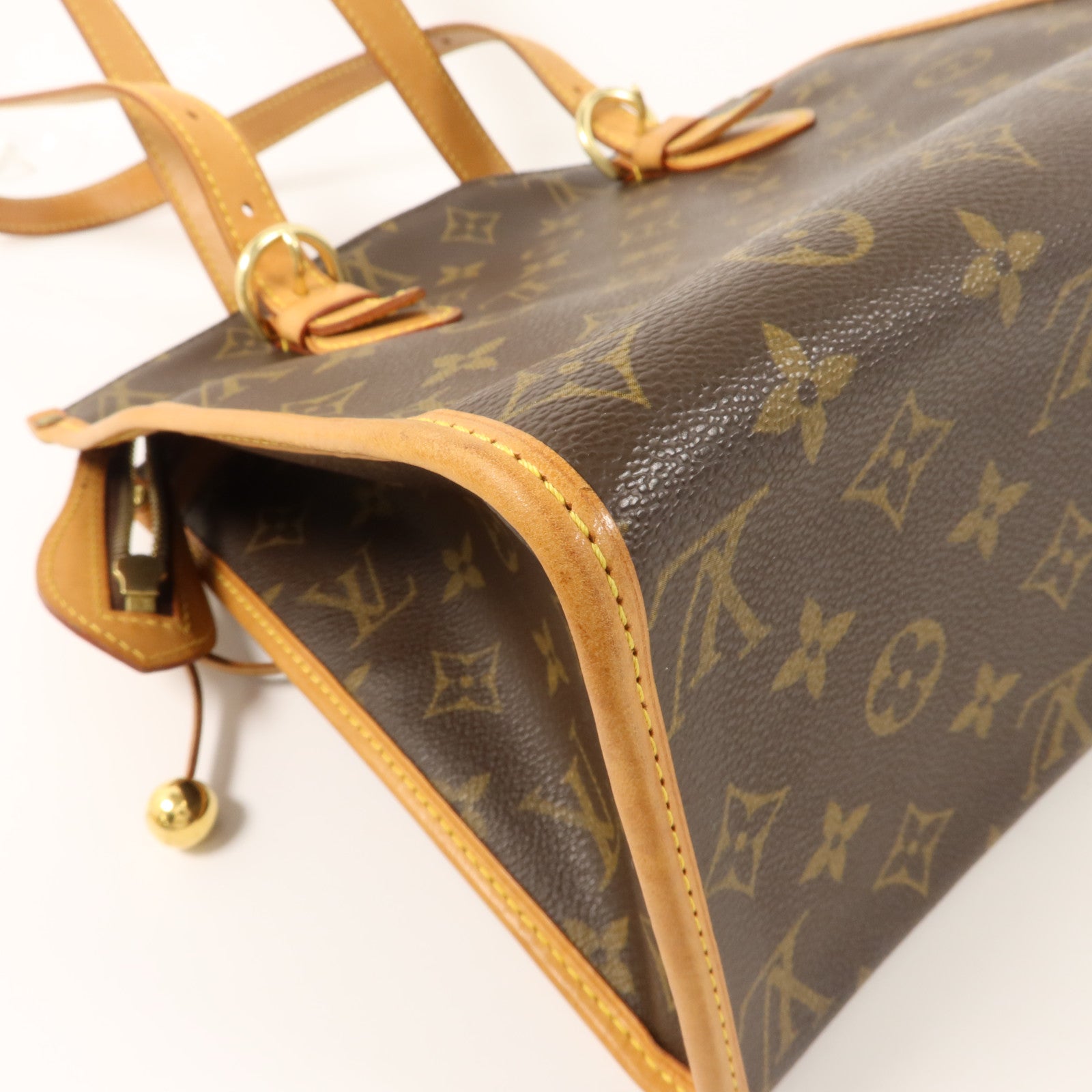 LOUIS VUITTON Monogram Popincourt Haut金扣肩背袋
