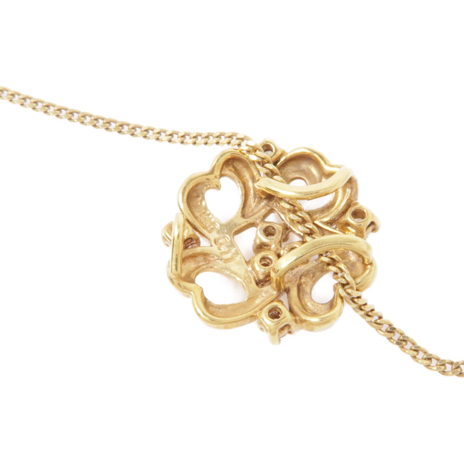 JEWELRY 【激減優惠】18K黃金Diamond Necklace鑽石項鍊