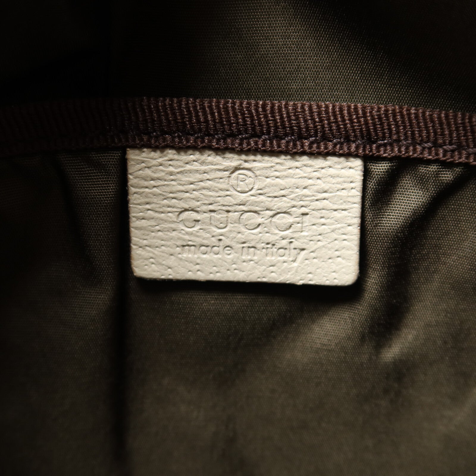GUCCI 帆布Diaper Bag肩背袋