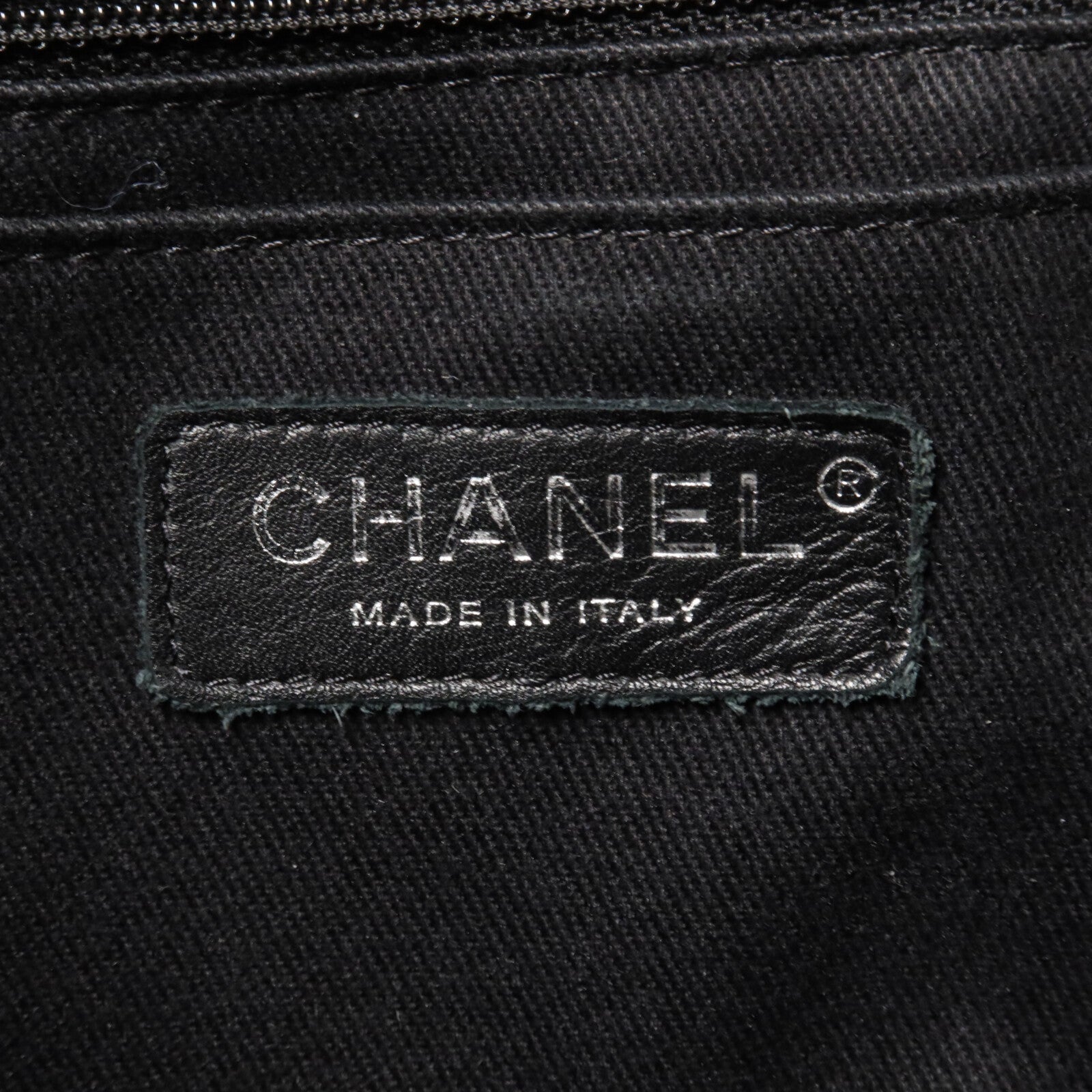 CHANEL 牛皮皮革Chain Shoulder鏈帶肩背袋