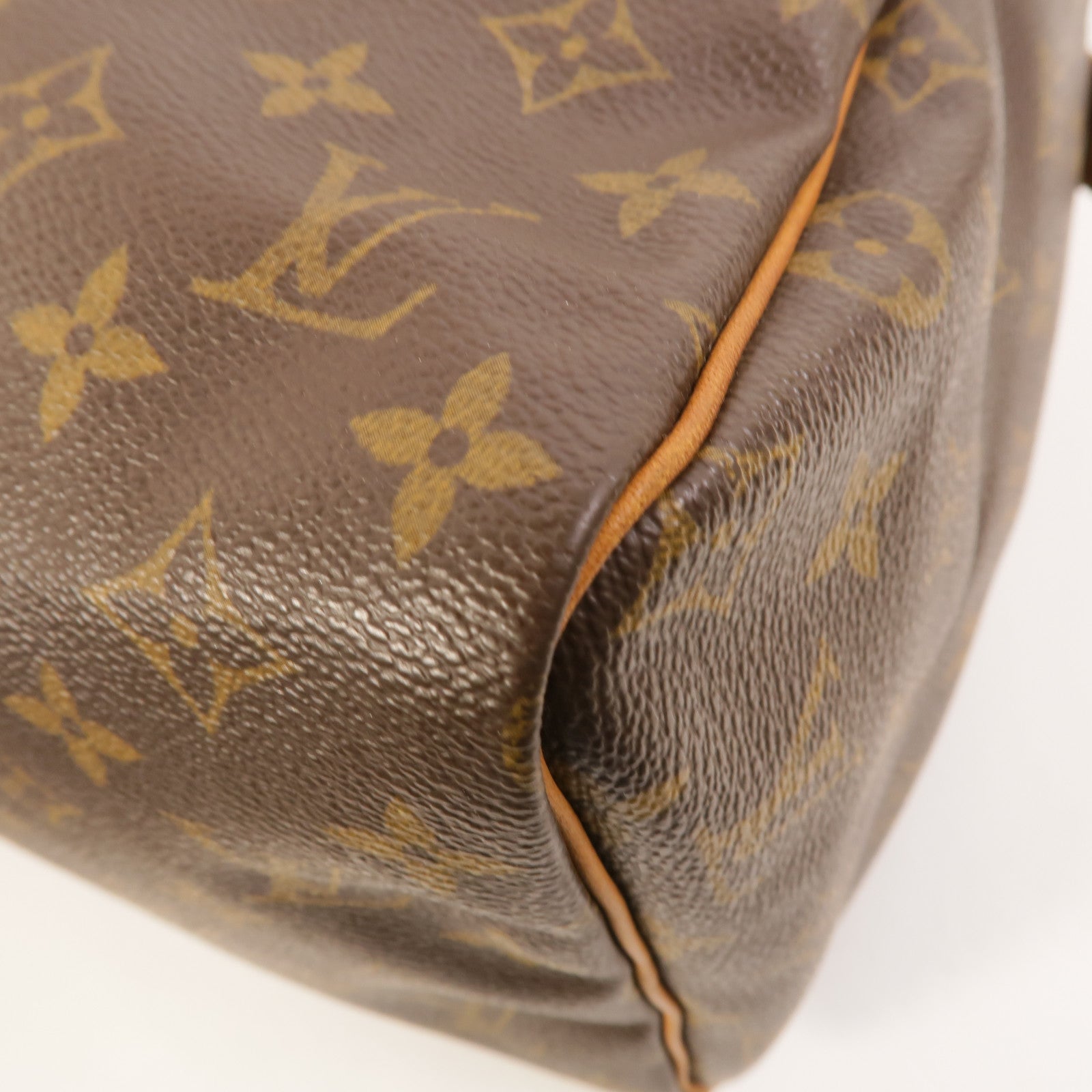 LOUIS VUITTON Monogram Speedy 30金扣手挽袋