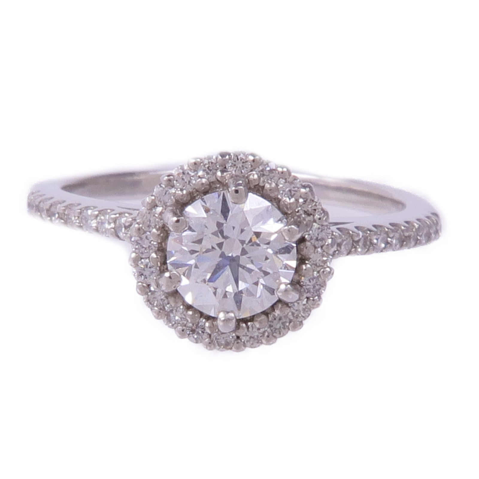 JEWELRY PT999鉑金Diamond Ring鑽石戒指US#2.75