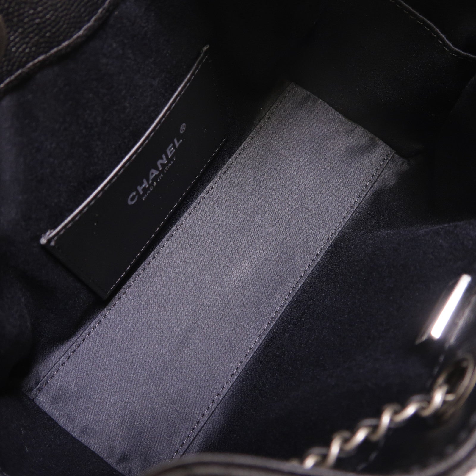 CHANEL 牛皮皮革Chanel 25 Mini金扣鏈帶肩背袋