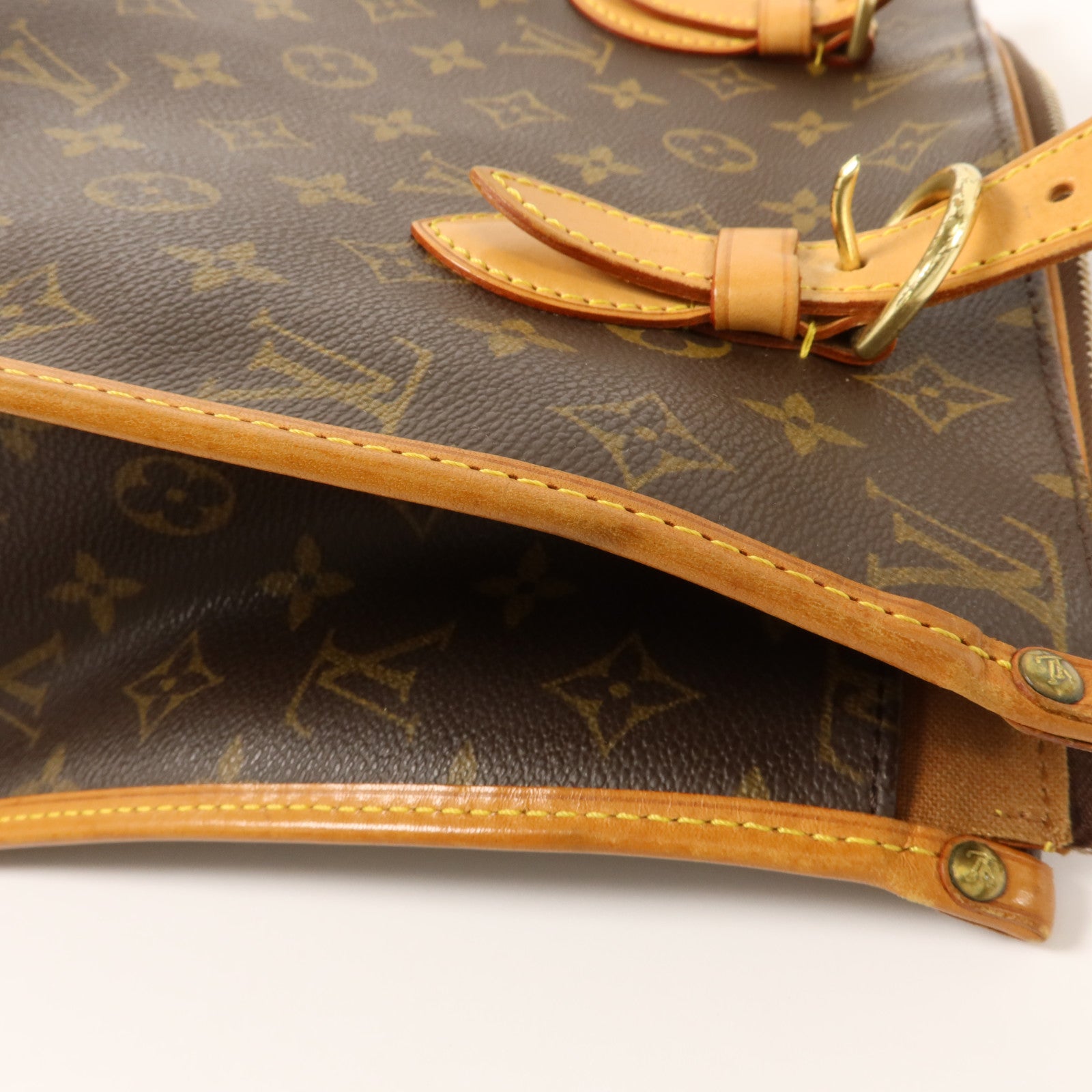 LOUIS VUITTON Monogram Popincourt Haut金扣肩背袋