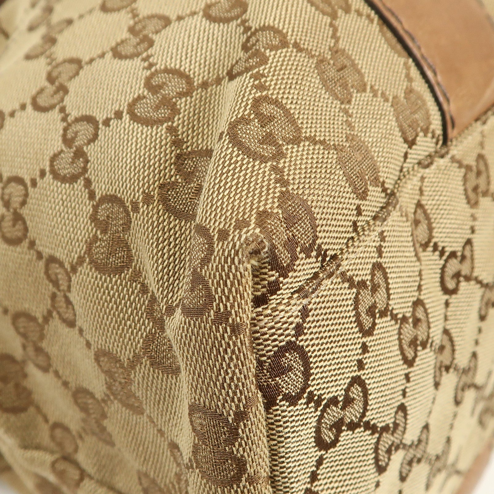 GUCCI 帆布Tote Bag Canvas銀扣手挽袋