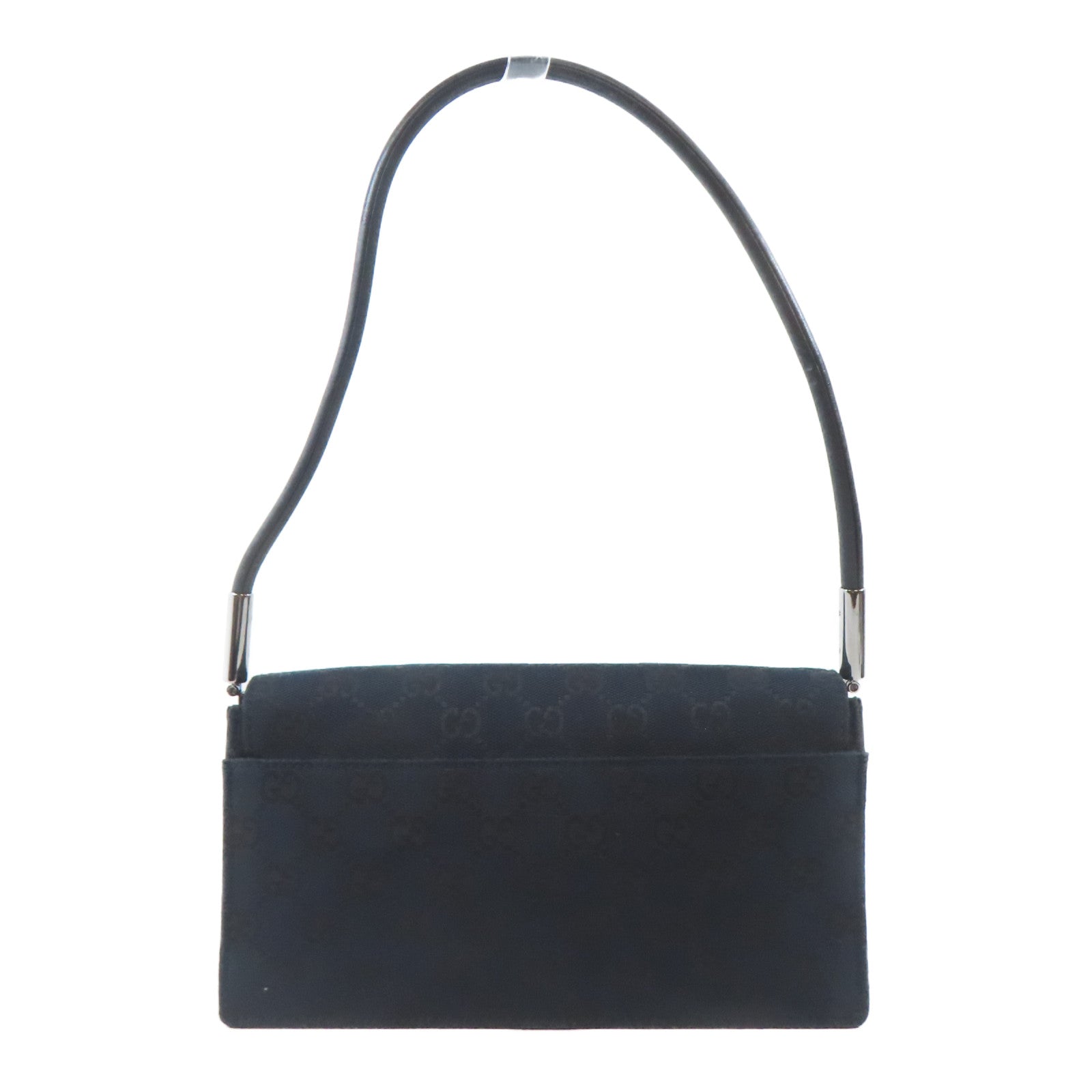 GUCCI 【激減優惠】帆布Shoulder Bag銀扣肩背袋藍色