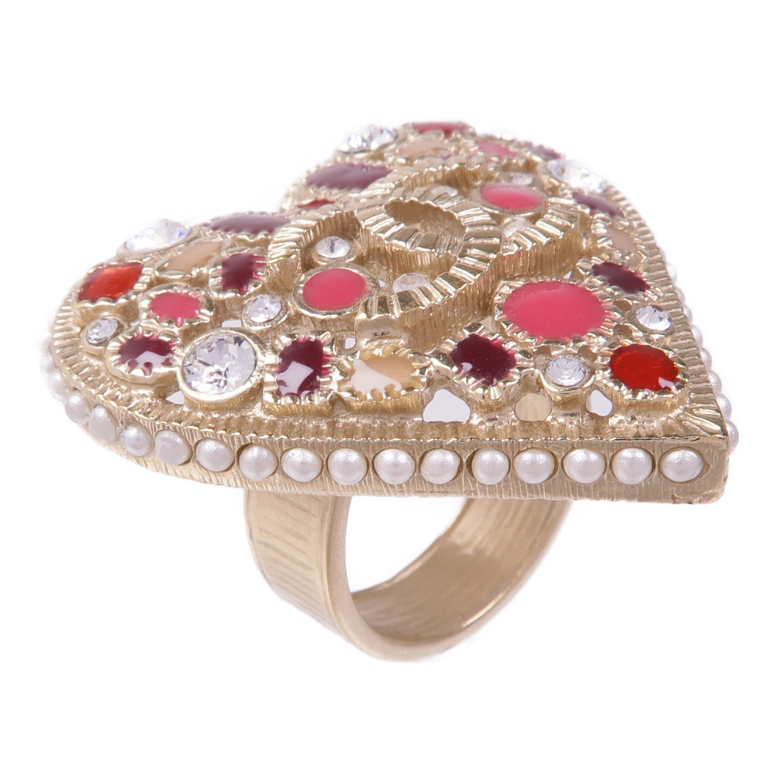 CHANEL 金屬Ring戒指US#6