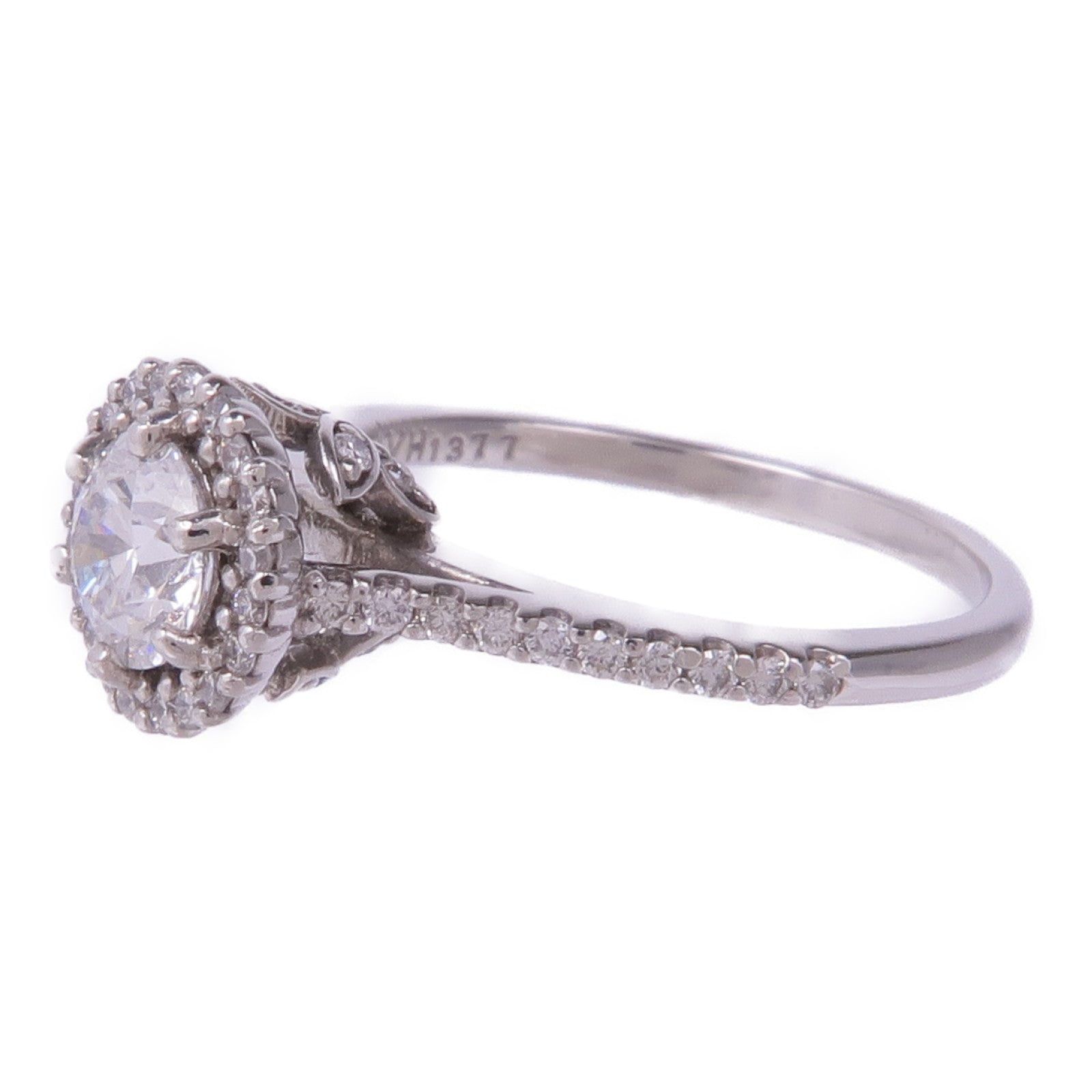 JEWELRY PT999鉑金Diamond Ring鑽石戒指US#2.75