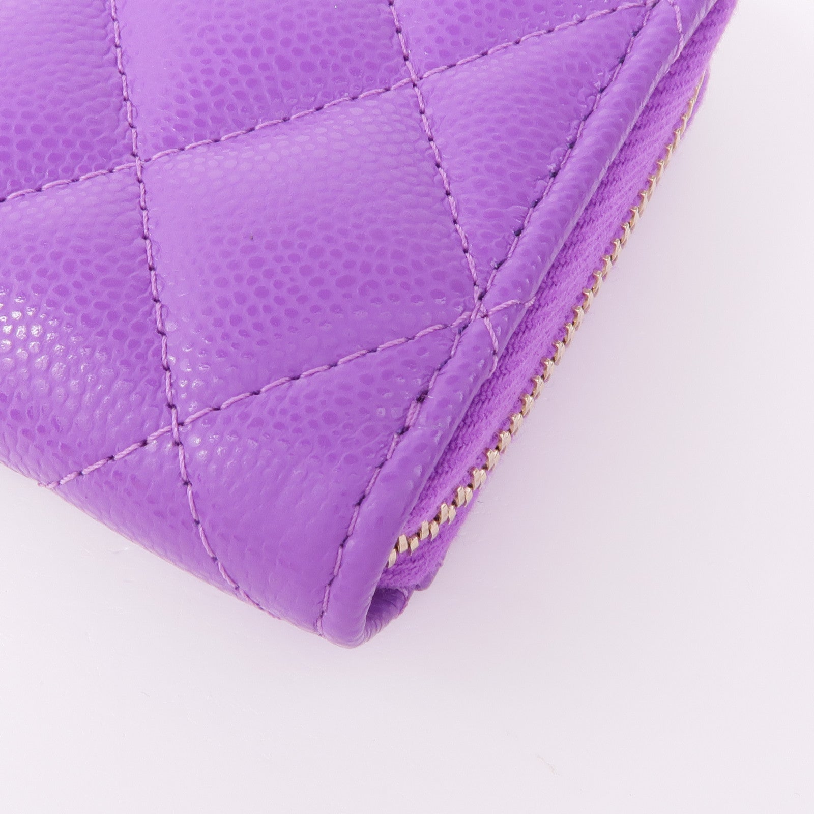 CHANEL 牛皮皮革Card/Coin Case金扣零錢包/卡片套