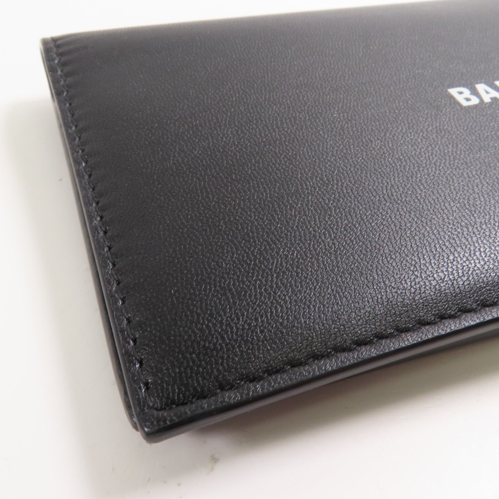 BALENCIAGA Long Wallet Long Calfskin Leather 594692.1090 Black