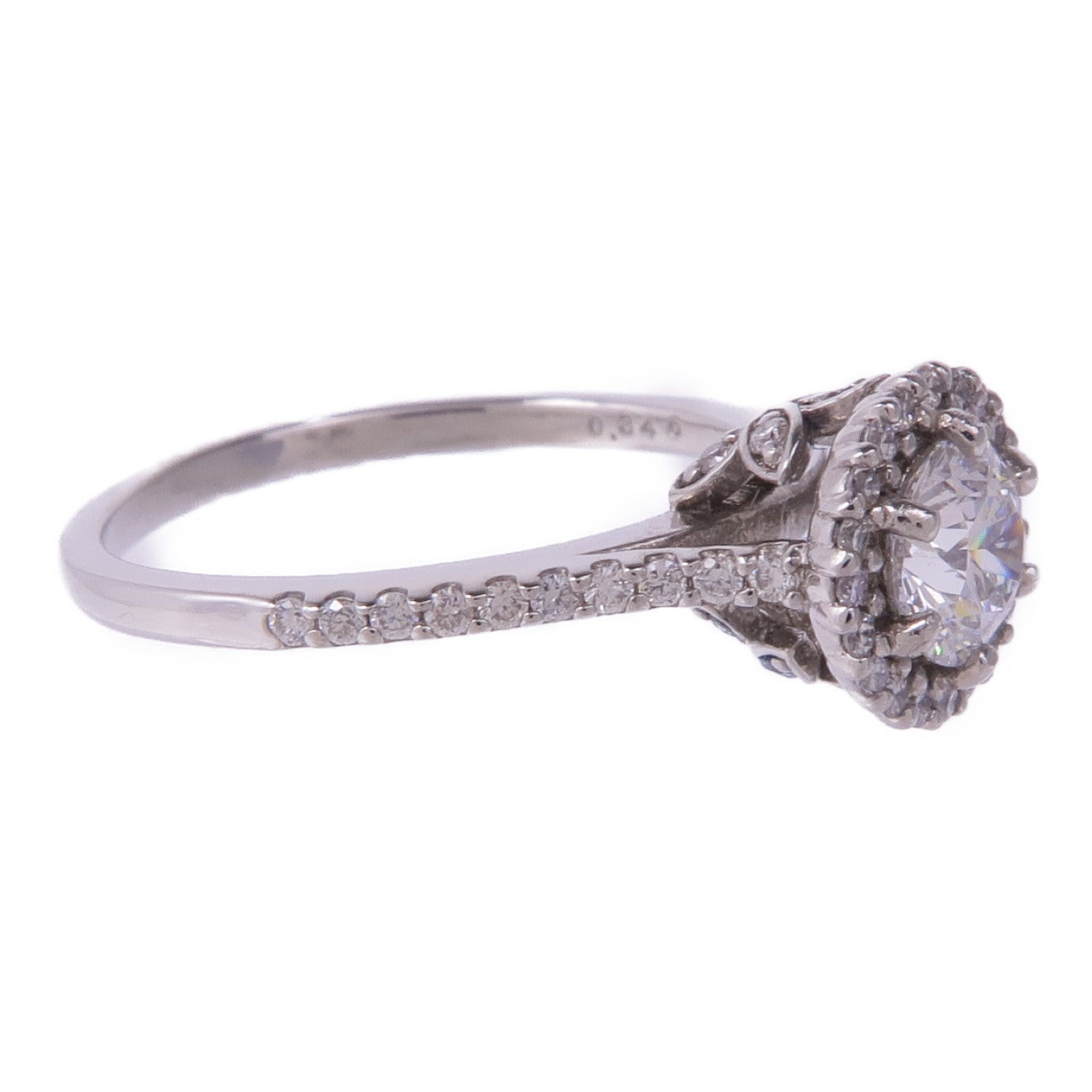 JEWELRY 【激減優惠】PT999鉑金Diamond Ring鑽石戒指US#2.75