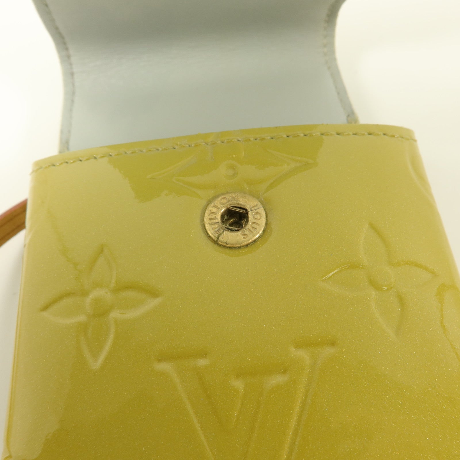 LOUIS VUITTON Monogram Vernis Cigarette Case煙盒肩背袋