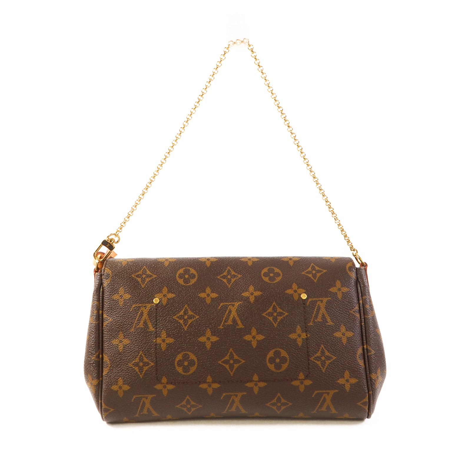 LOUIS VUITTON Monogram Favorite MM金扣手挽肩背兩用袋