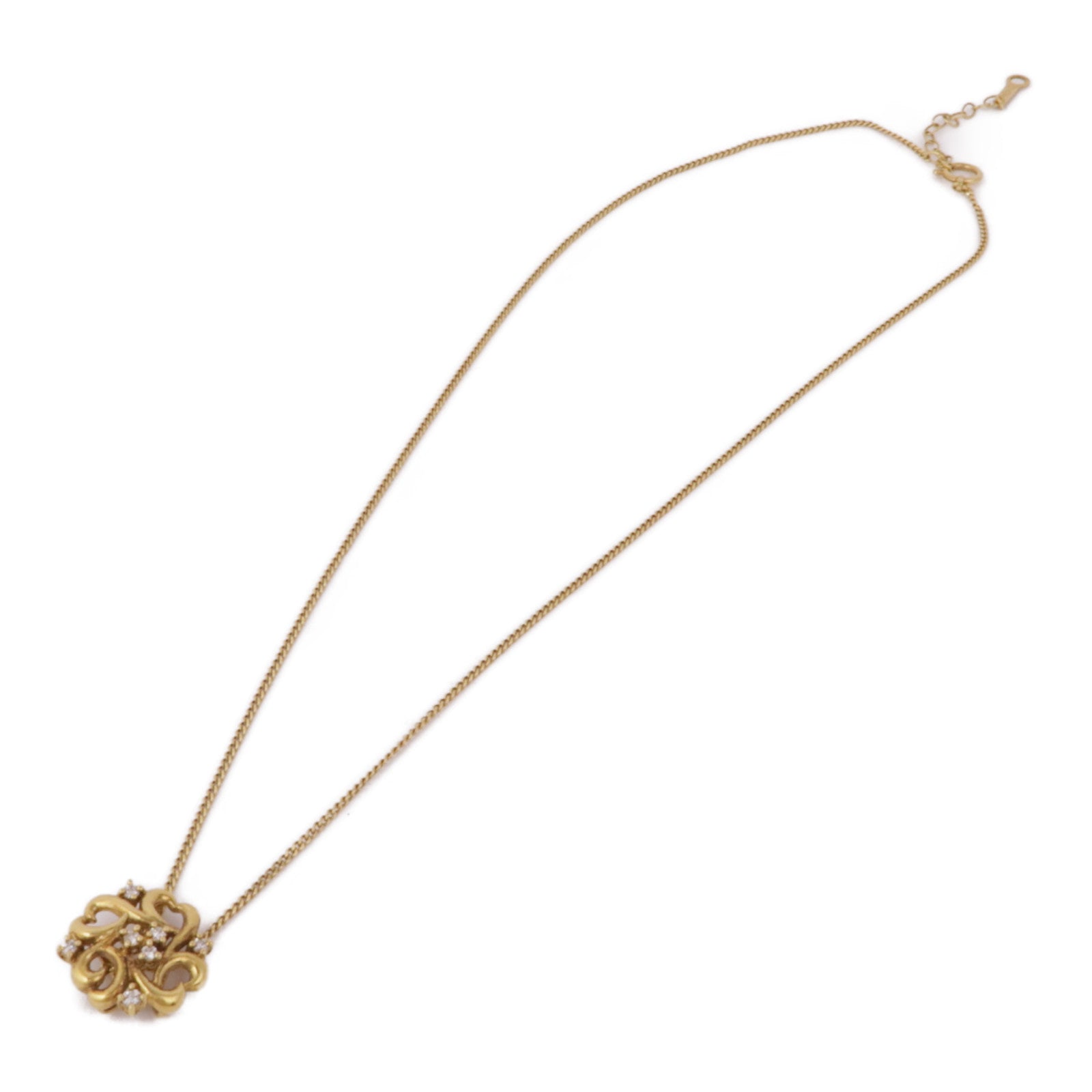 JEWELRY 【激減優惠】18K黃金Diamond Necklace鑽石項鍊
