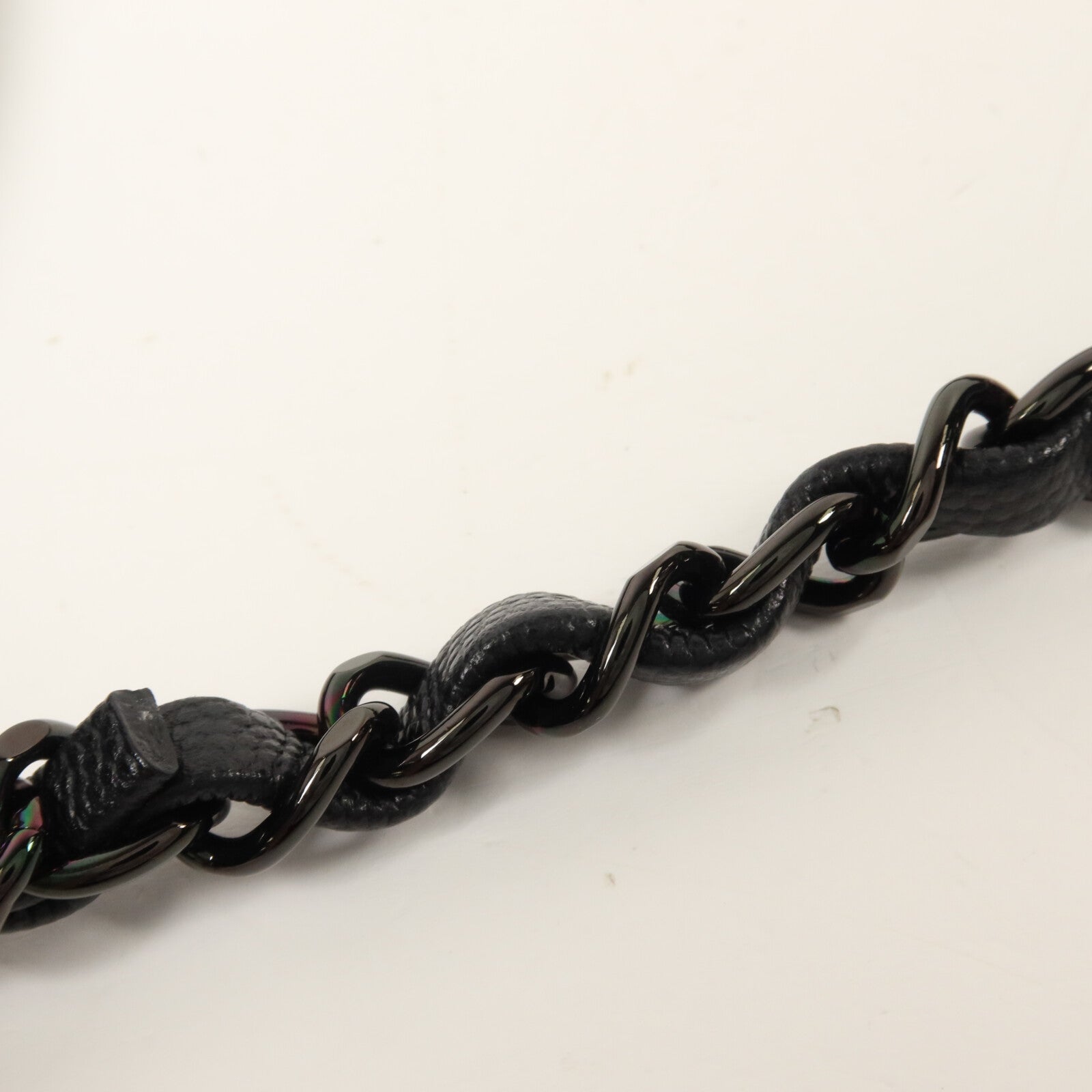 CHANEL 牛皮皮革Coco Handle Medium鏈帶手挽肩背兩用袋